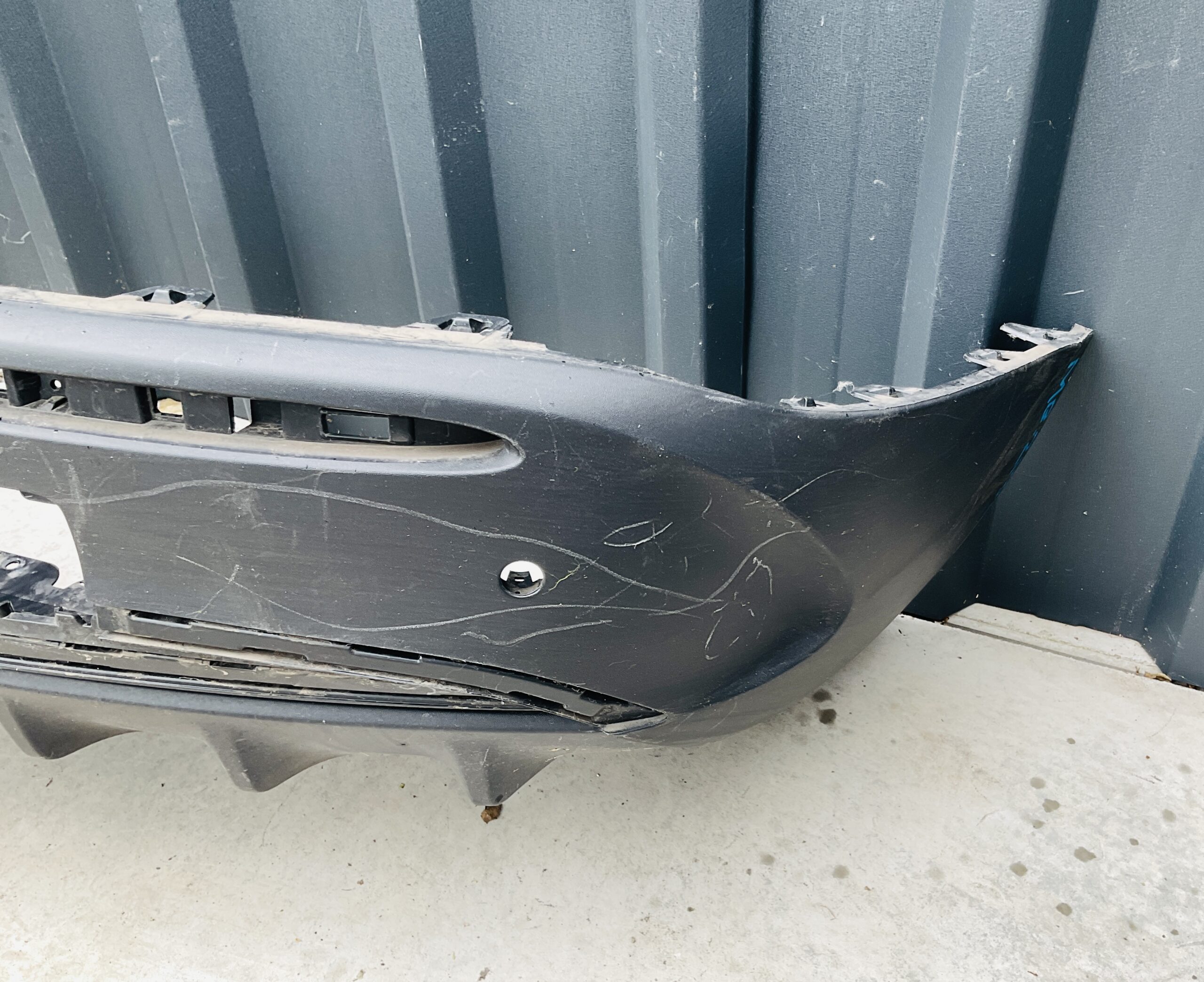 Achterbumper Lip Mercedes EQB X243 A2438852202 Diffuser MB-21348