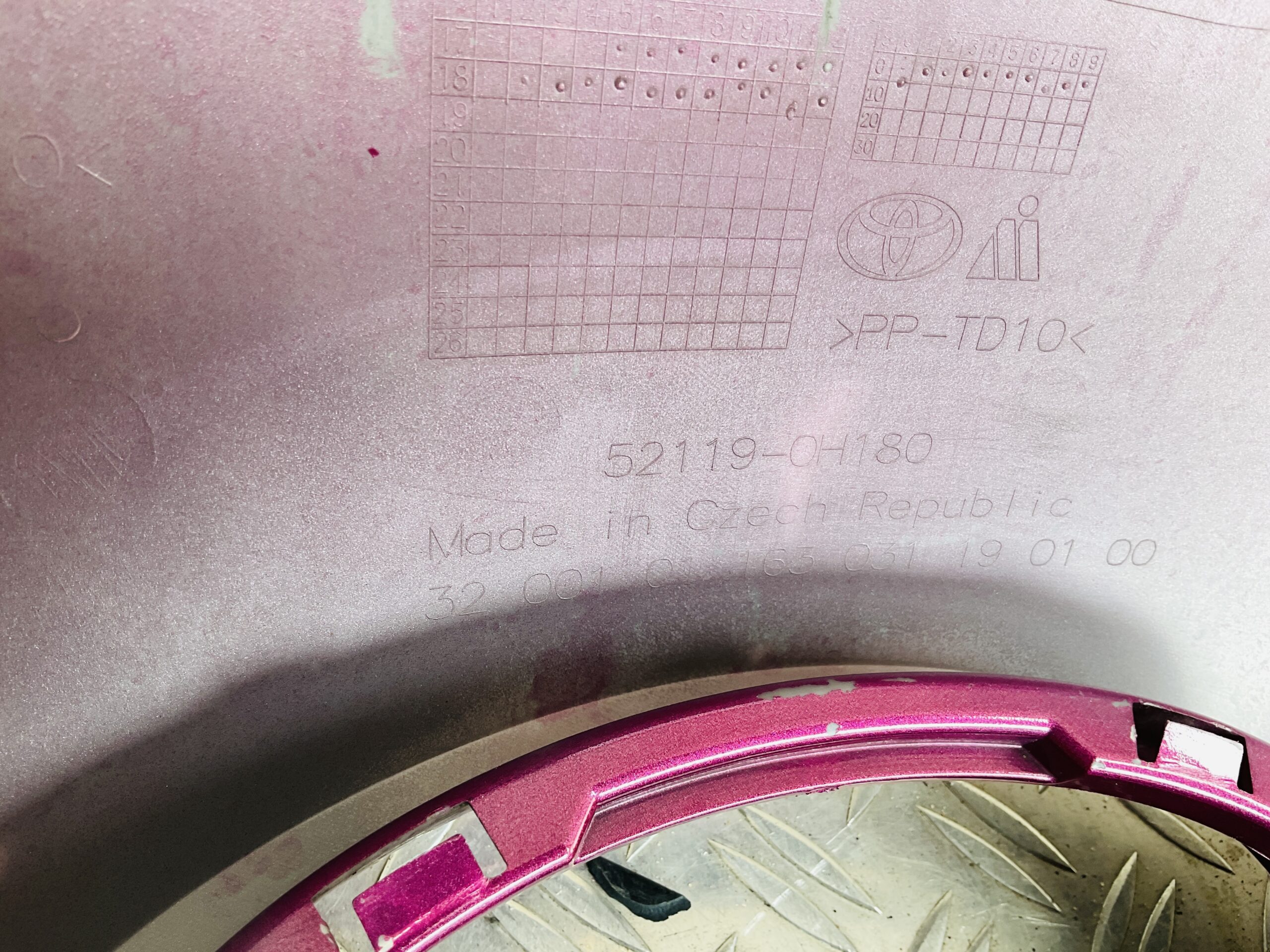 Bumper Toyota Aygo Facelift 2017-2021 52119-0H180 Voorbumper 2-D1-13910z