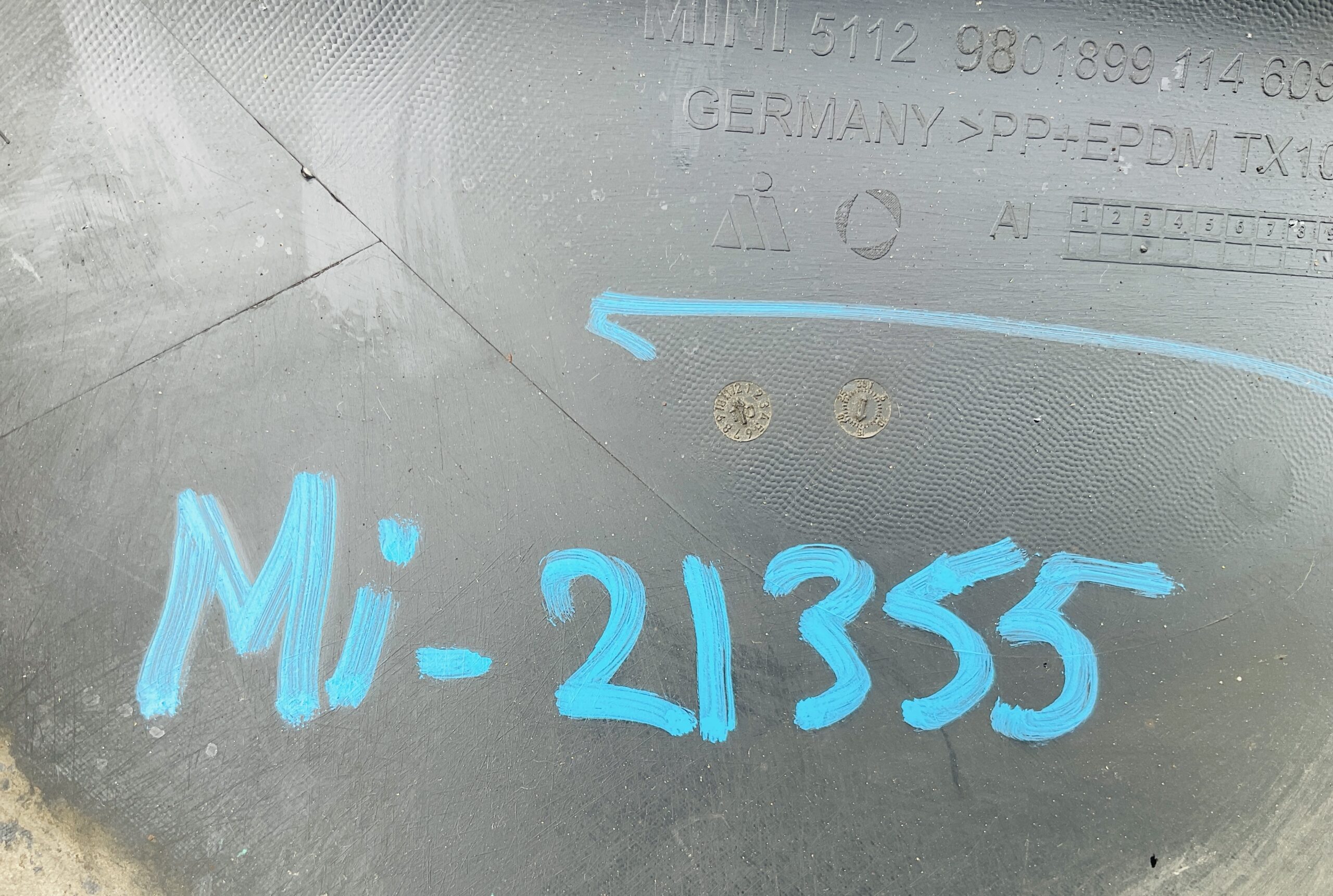 Bumper Lip Mini Countryman R60 980189911460913 Spoiler MIN-21355