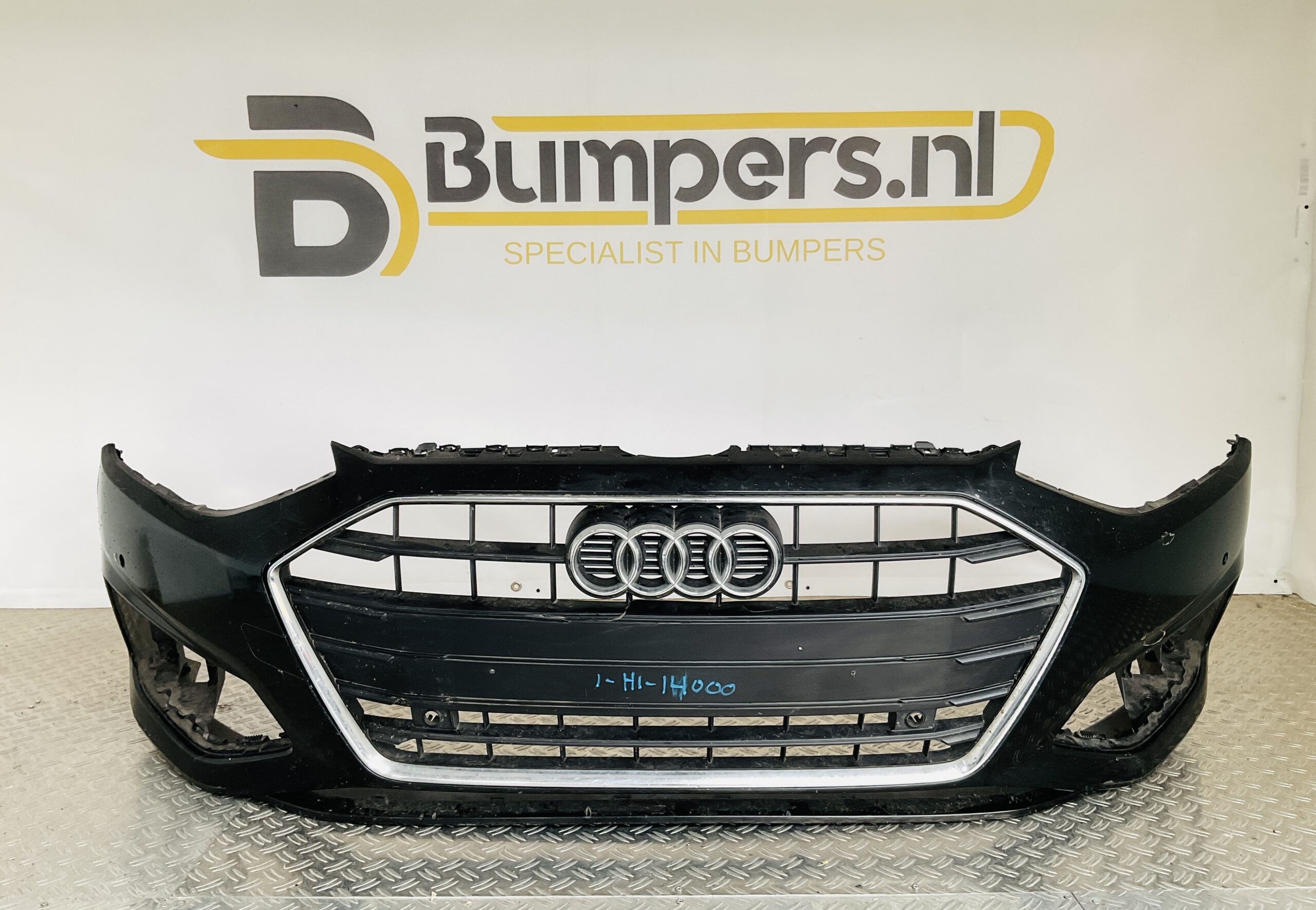 Bumper Audi A4 B9 8W0 Facelift 19-21 6xpdc 8WO853651Voorbumper 1-H1-14000z