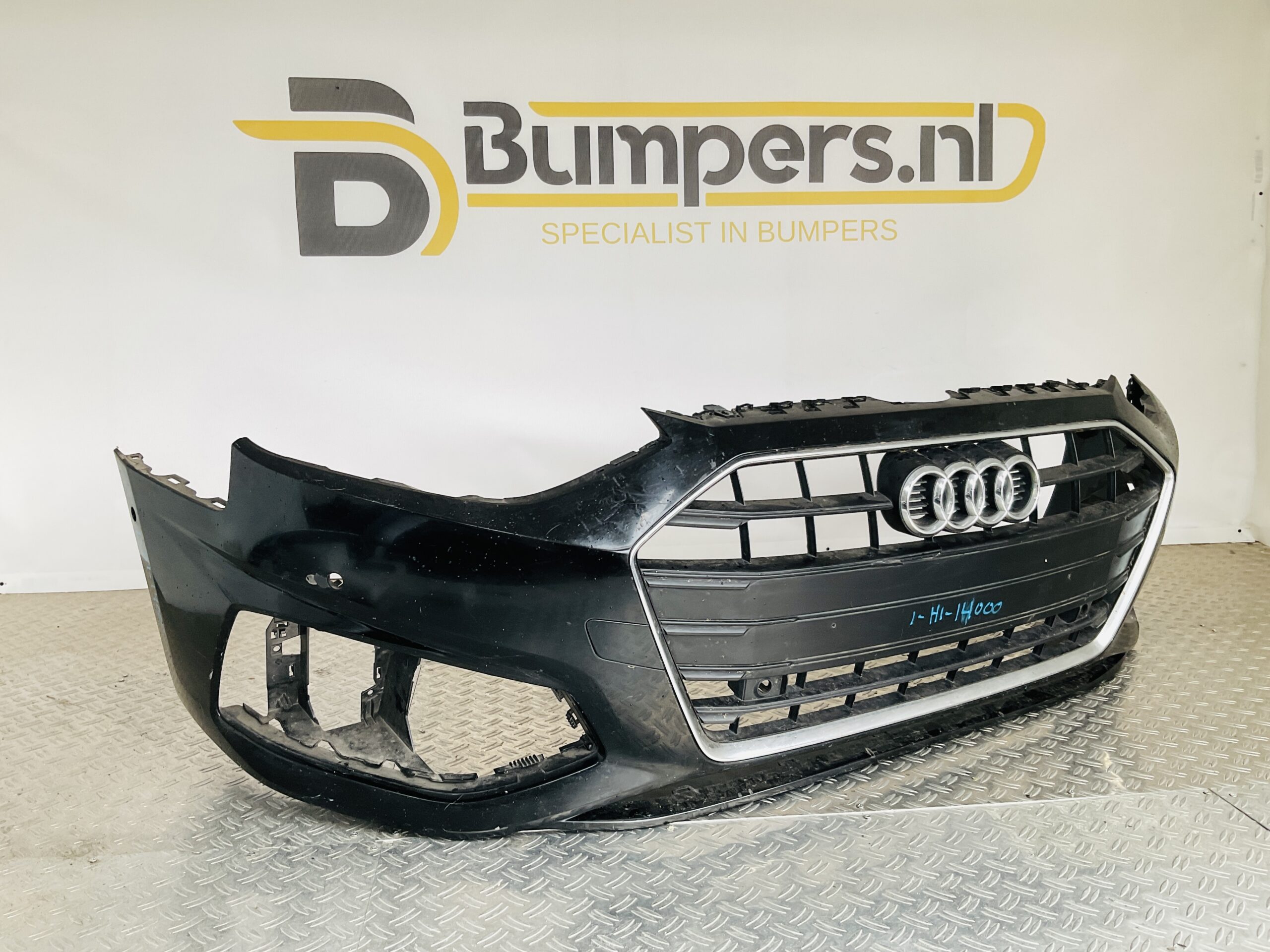 Bumper Audi A4 B9 8W0 Facelift 19-21 6xpdc 8WO853651Voorbumper 1-H1-14000z