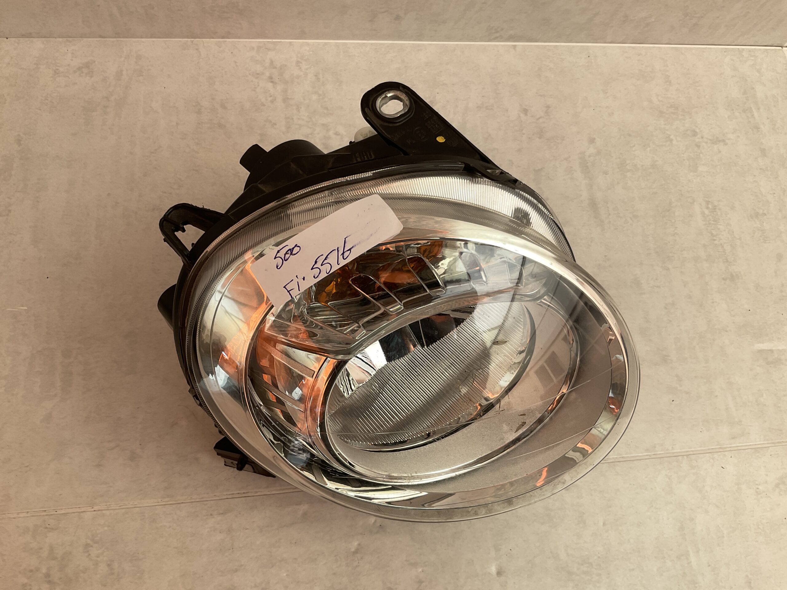 KOPLAMP FIAT 500 XENON ORIGINEEL RECHTS FI-5516