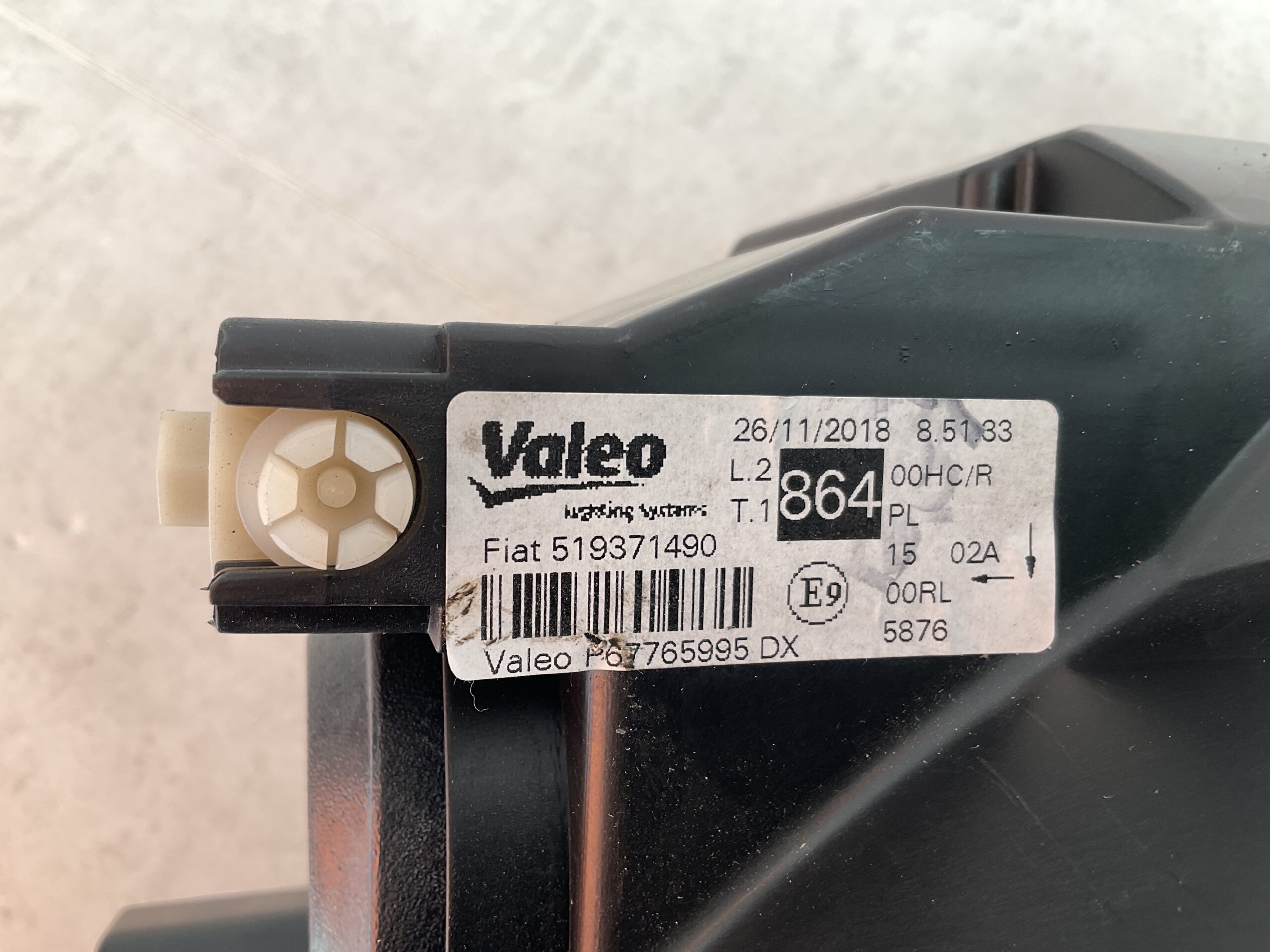 KOPLAMP FIAT PUNTO HALOGEEN 519371490 RECHTS FI-8417