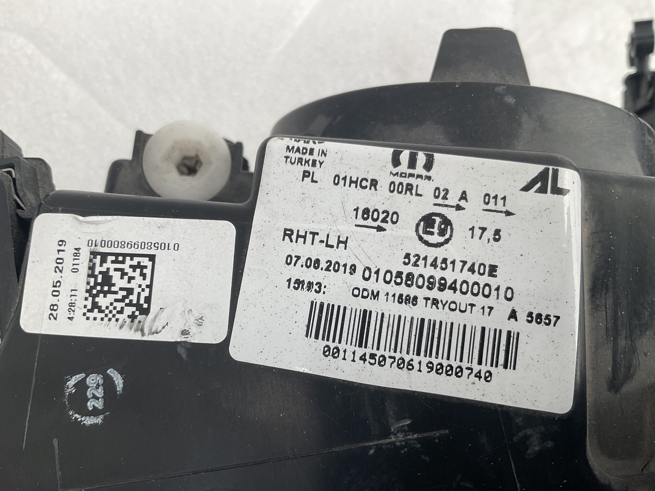 KOPLAMP FIAT TIPO 2 LED 521451740E LINKS FI-3279