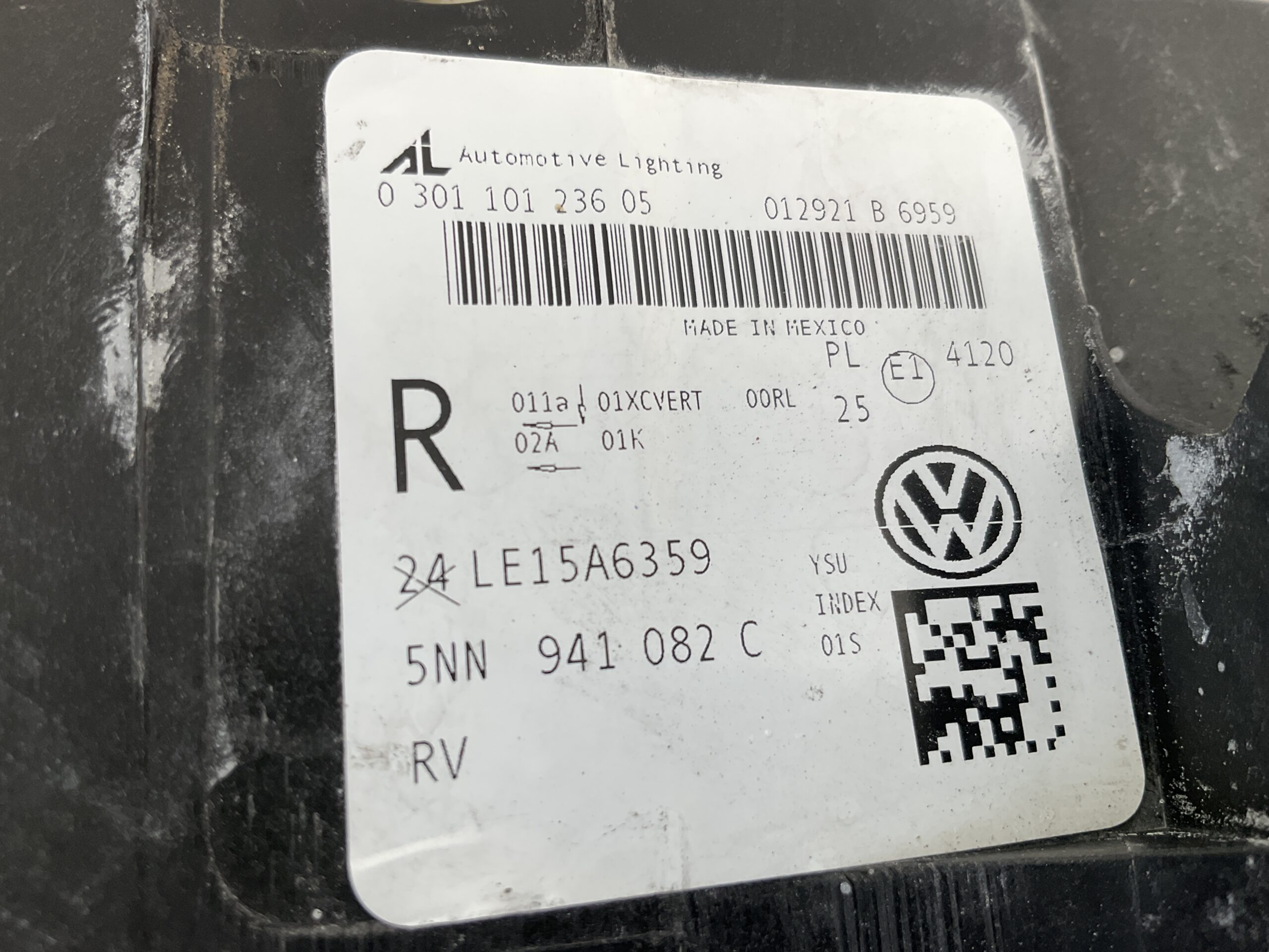 Koplamp Volkswagen TIGUAN 2 II 5NN Full LED 16-20 5NN941082C Rechts VW-4444