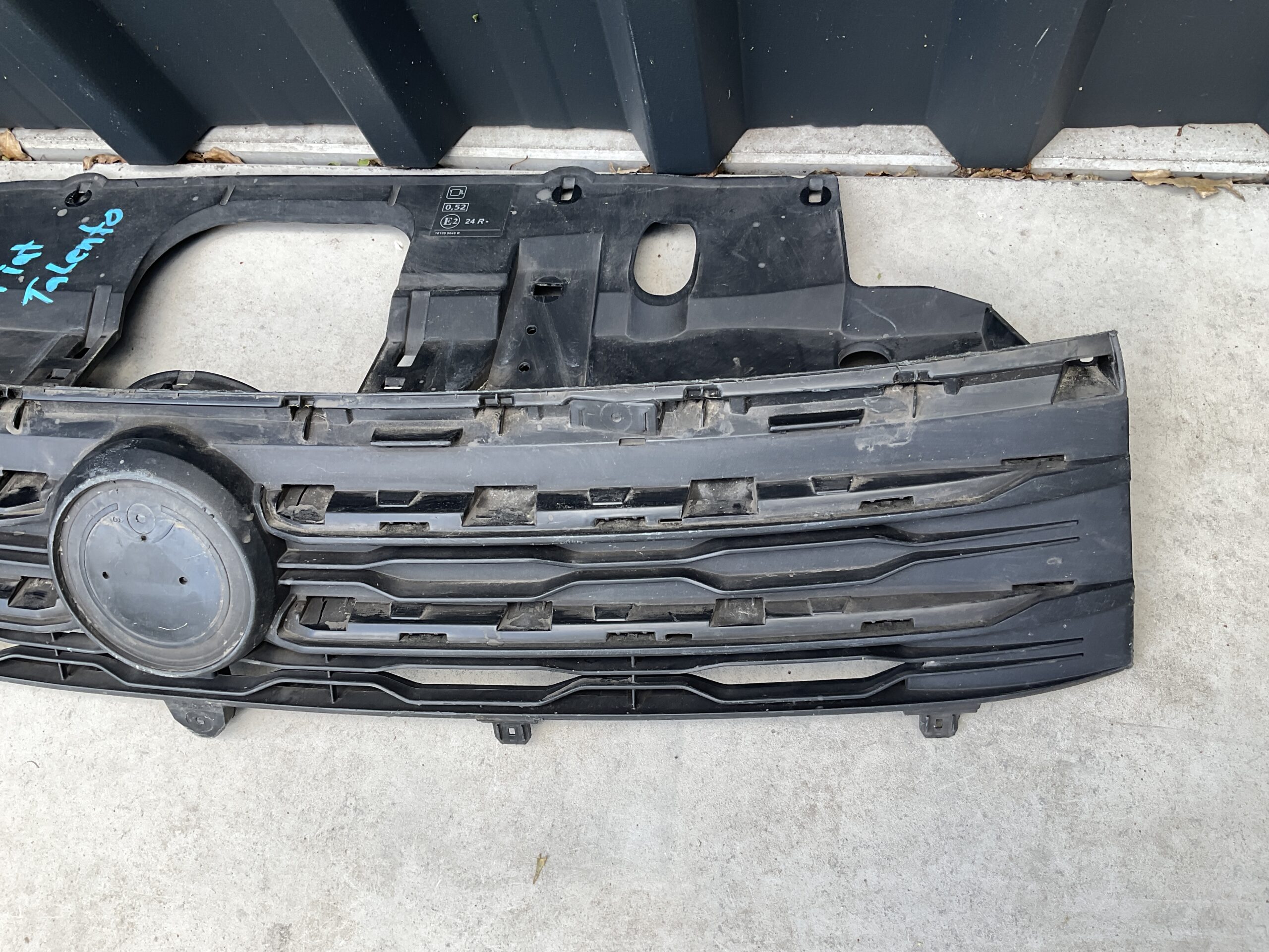 Bumper Grill Fiat Talento 623106388r Voor gril FI:21218