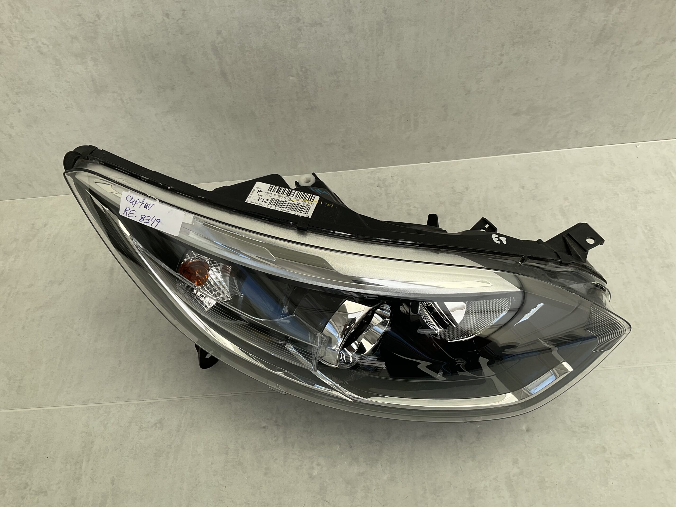 KOPLAMP RENAULT CAPTUR 13-16 260102734R RECHTS RE-8349