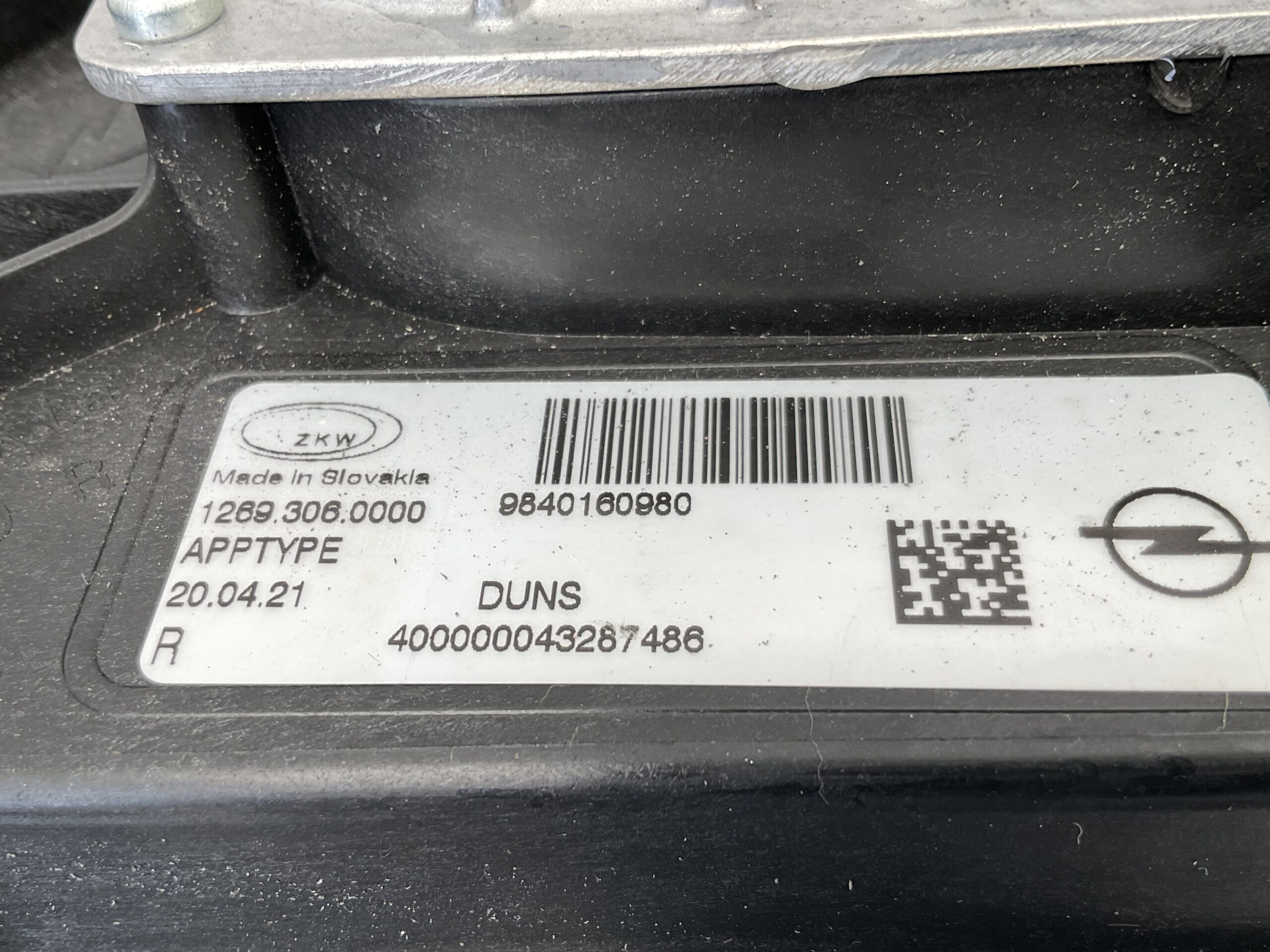 KOPLAMP OPEL ASTRA 5 FULL LED 22-23 LUX 9840160980 LINKS OP-3644