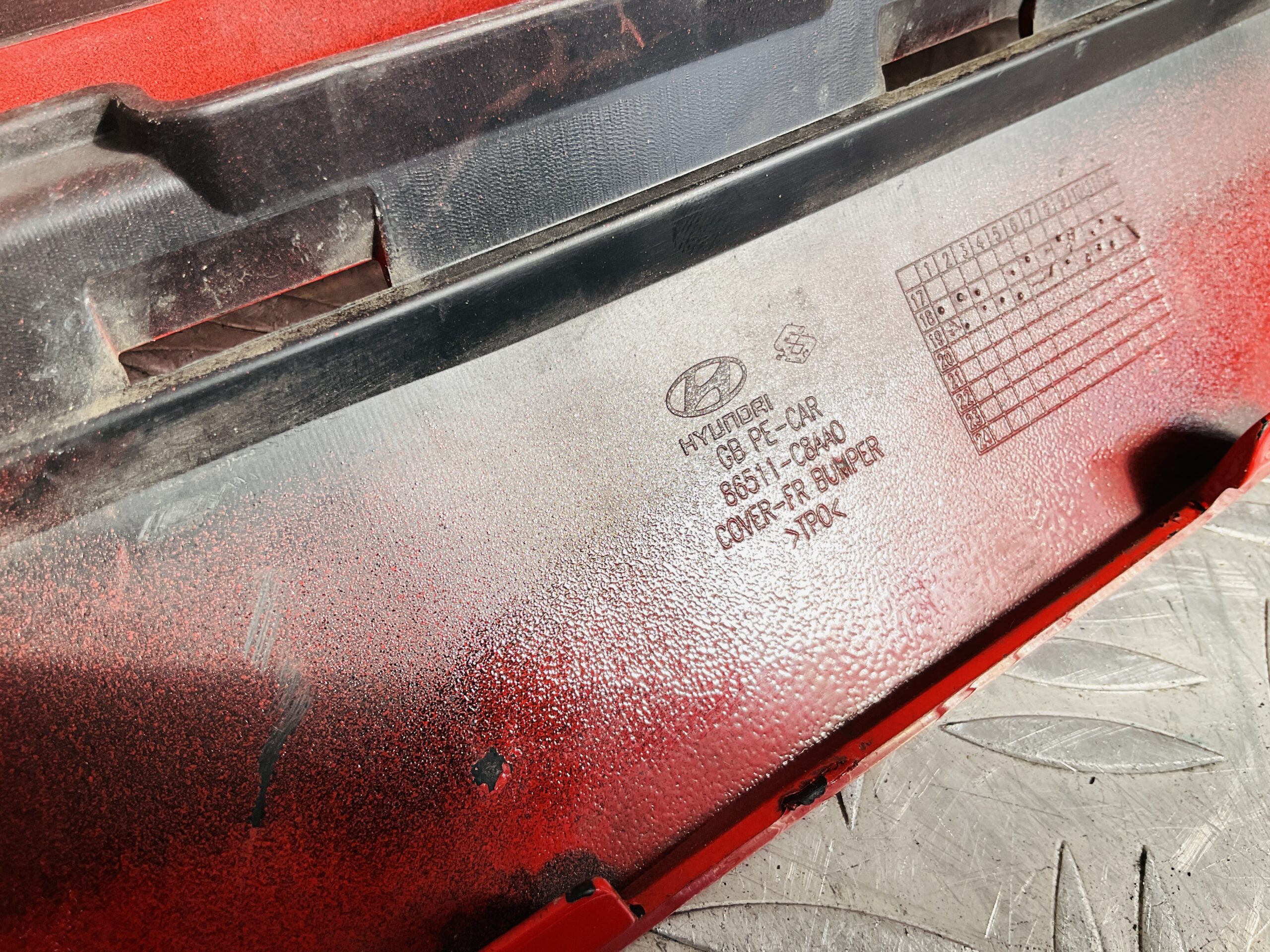 Bumper Hyundai i20 Facelift 2017-2021 86511-C8AA0 Voorbumper 2-E3-14246z