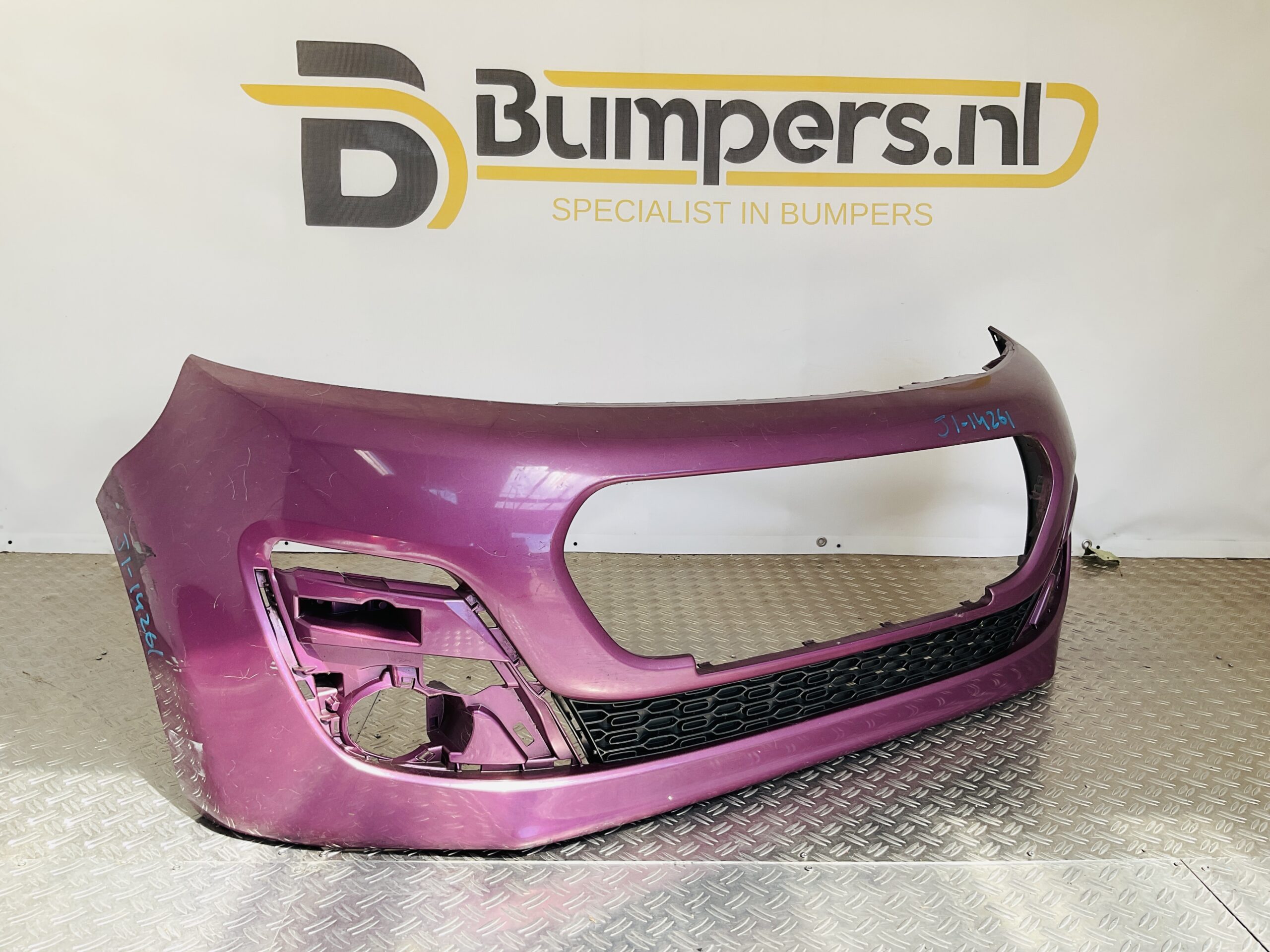 Bumper Peugeot 107 Facelift 11-14 52119-0H120 Voorbumper 2-J1-14261z
