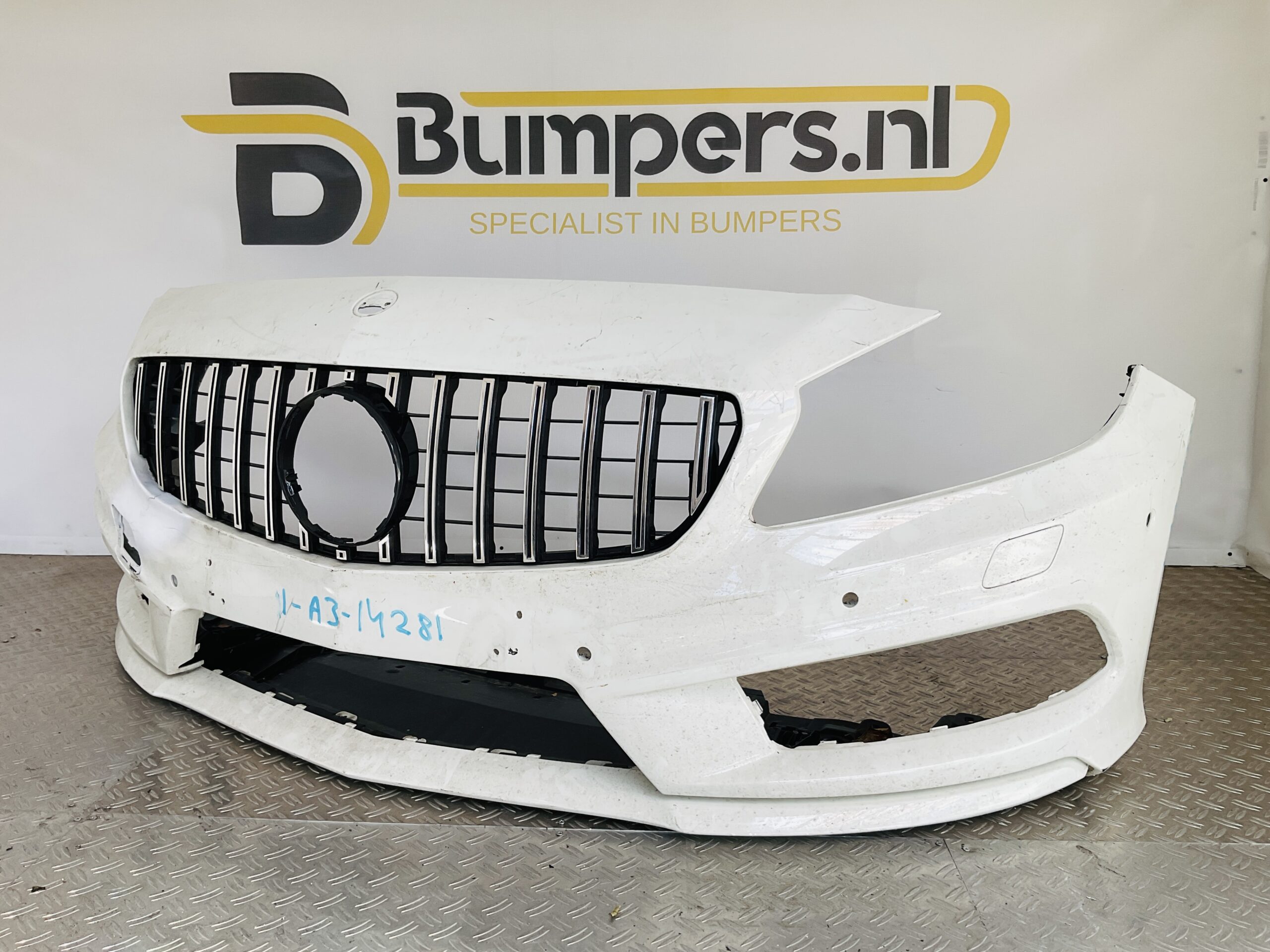 Bumper Mercedes A Klasse W176 AMG 2012-2016 kls 6xpdc A1768851825 Voorbumper 1-A3-14281z