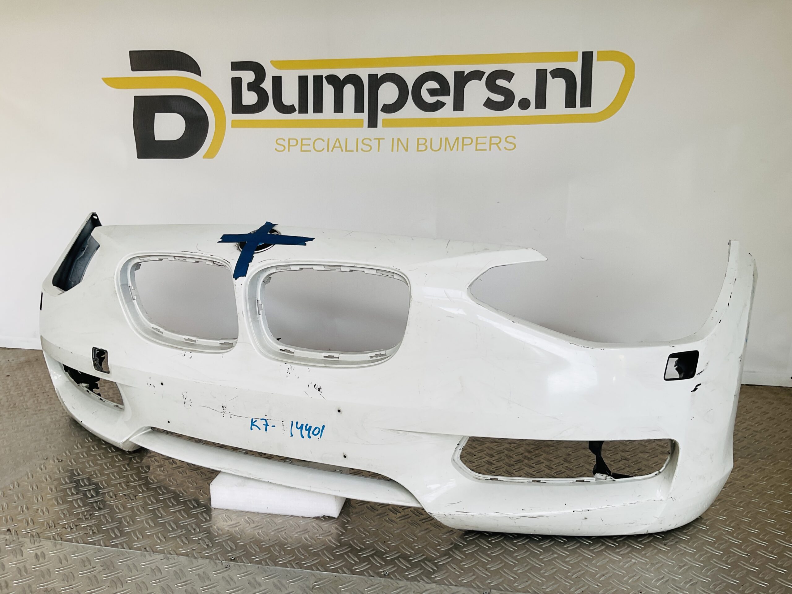 Bumper BMW 1 Serie F20 F21 Normaal 11-15 kls 51117245731 Voorbumper 2-K7-14401z