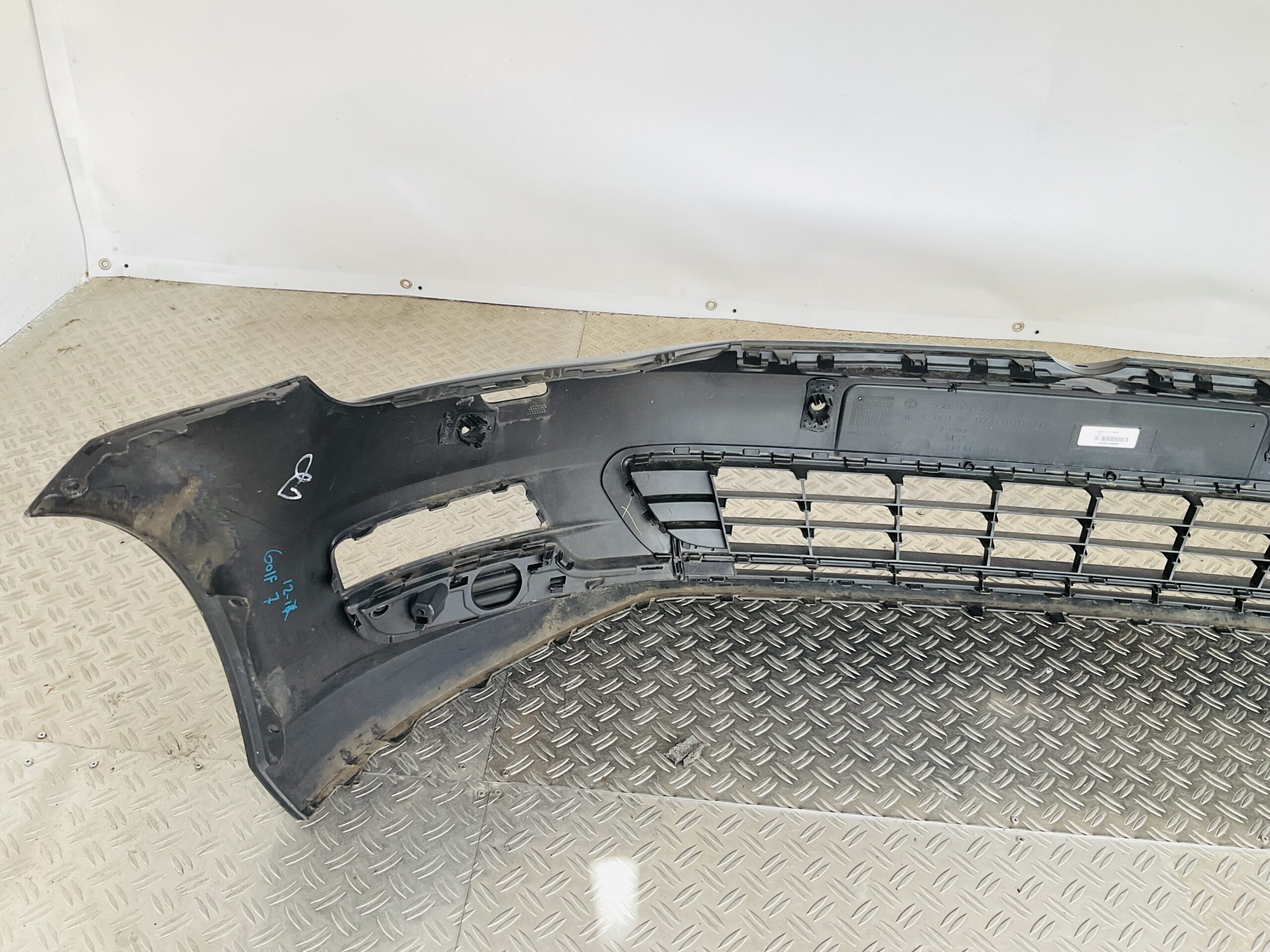 Bumper Volkswagen Golf 7 2012-2016 kls pdc 5G0807221 Voorbumper 1-C7-14414z