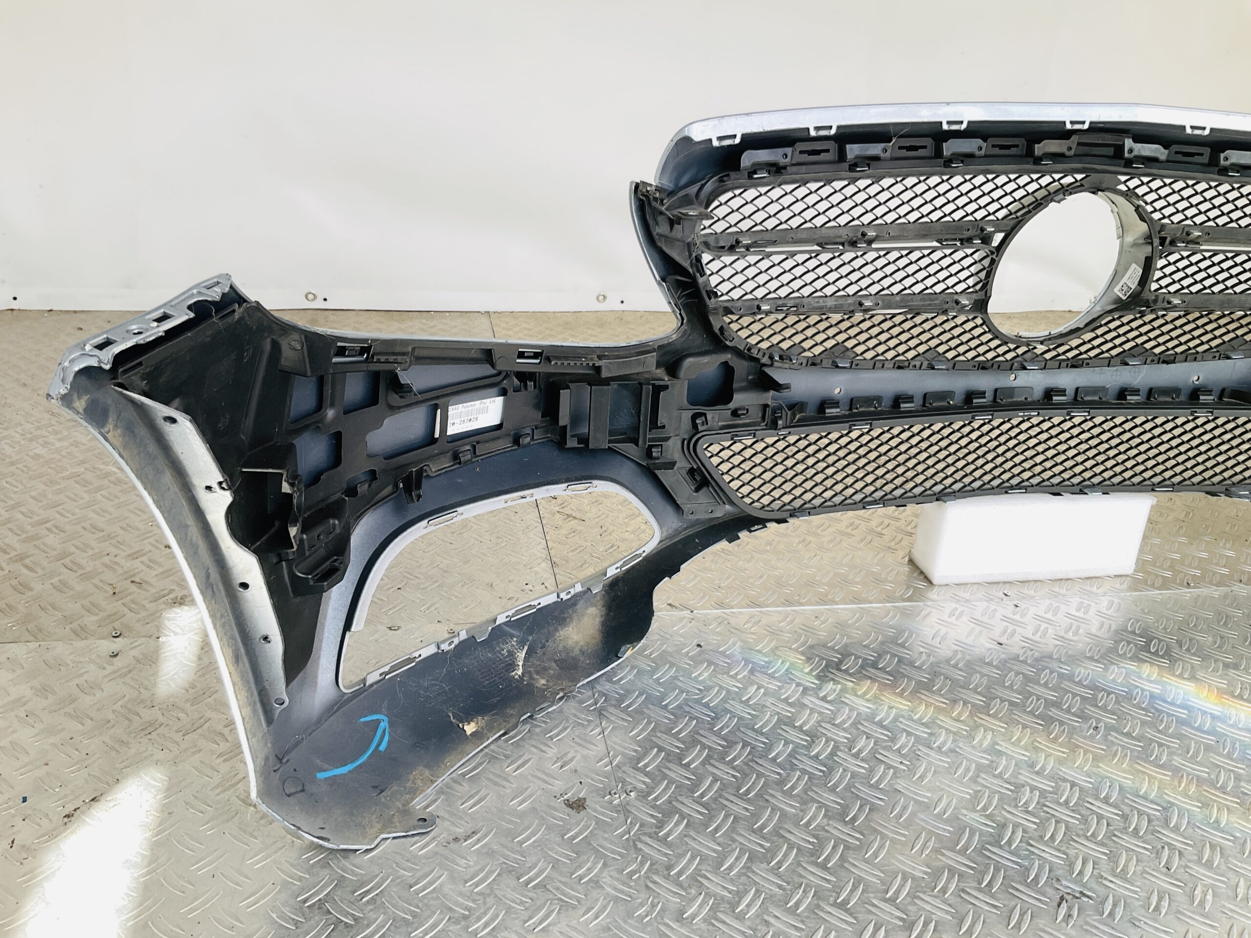 Bumper Mercedes C Klasse W205 Normaal 14-17 A2058850125 Voorbumper 1-A4-14481z