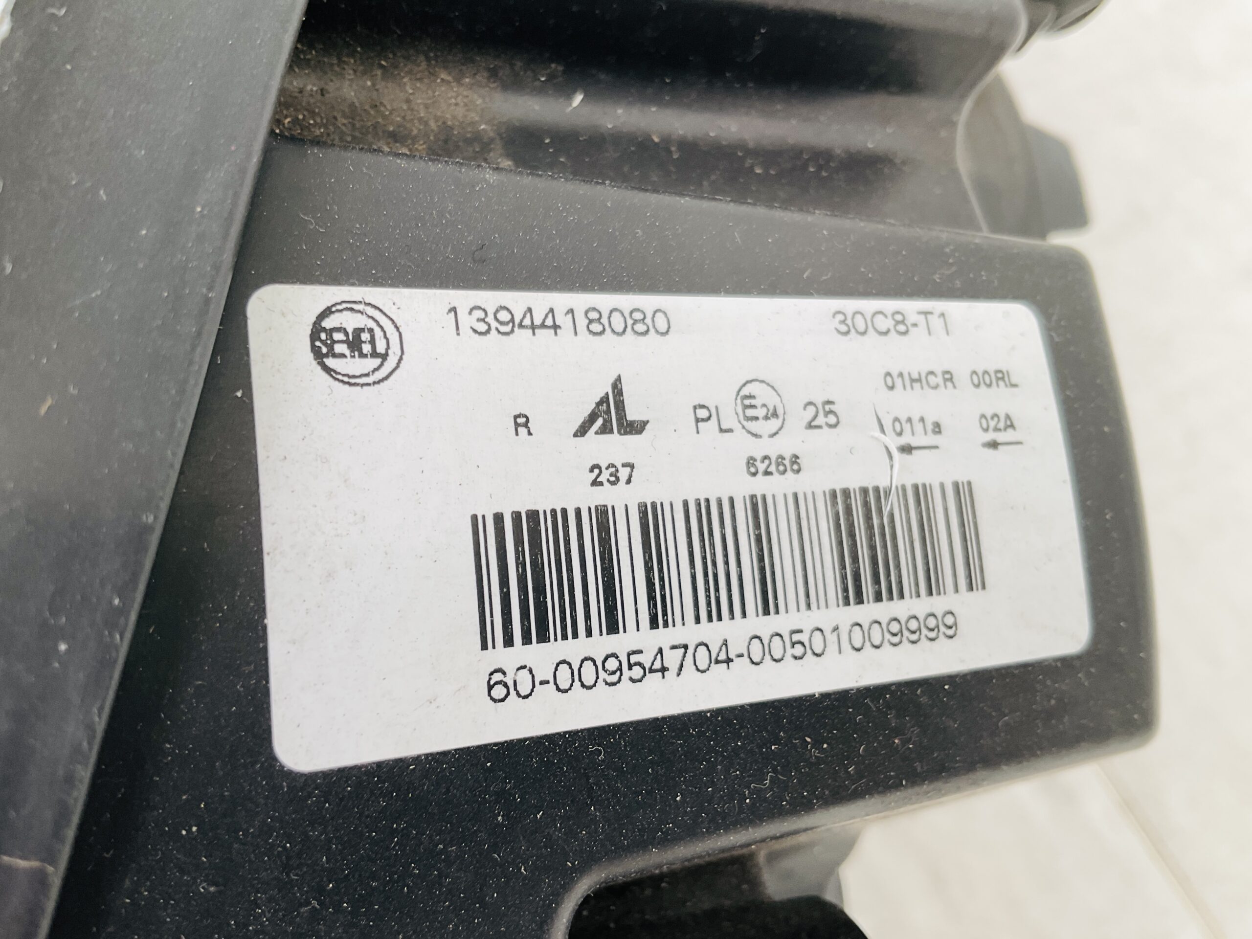 KOPLAMP FIAT DUCATO 3.0 1394418080 RECHTS FI-4467