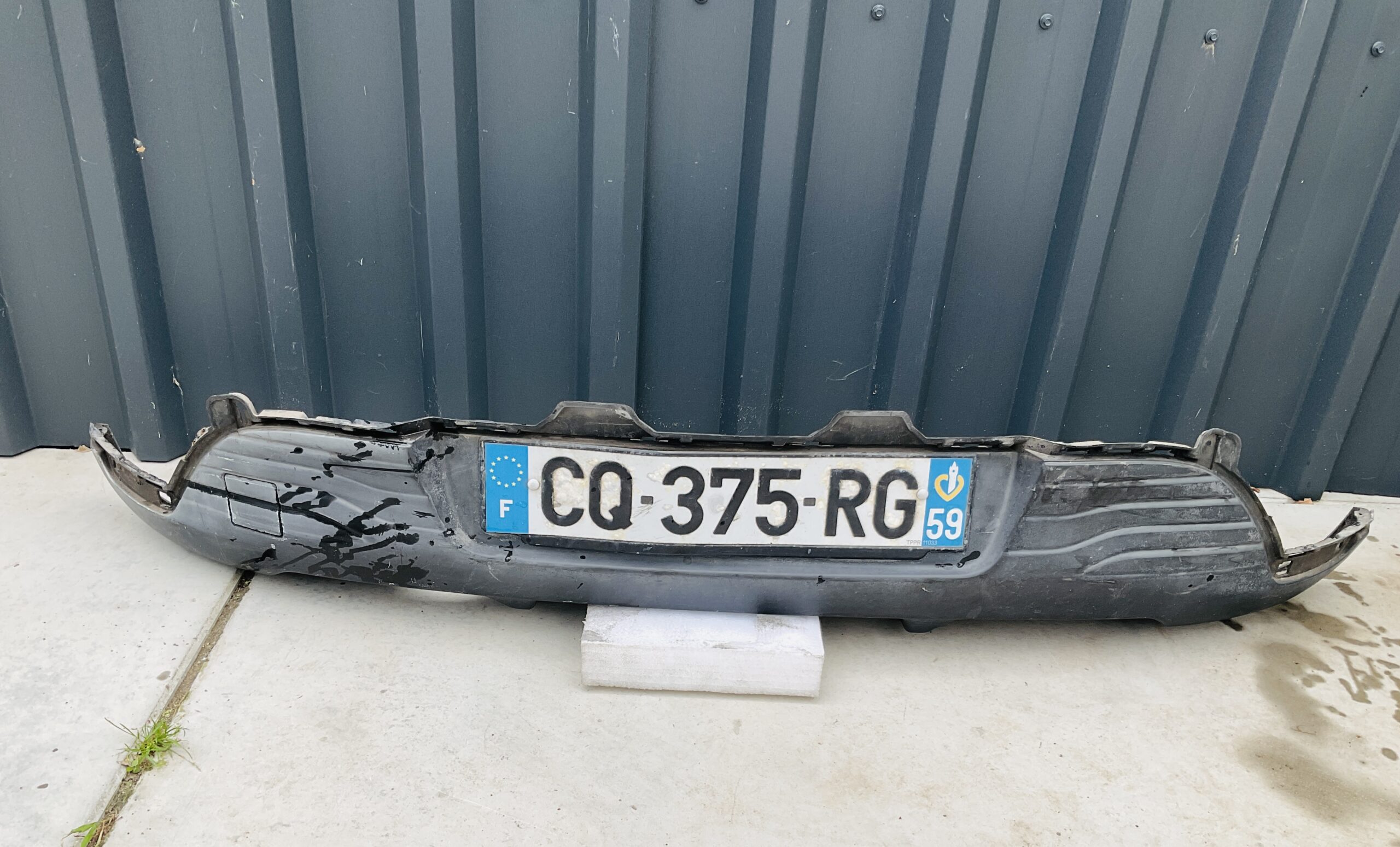 Bumper LIP Renault Clio 4 1196580x Achterbumper Difuser RE:1144
