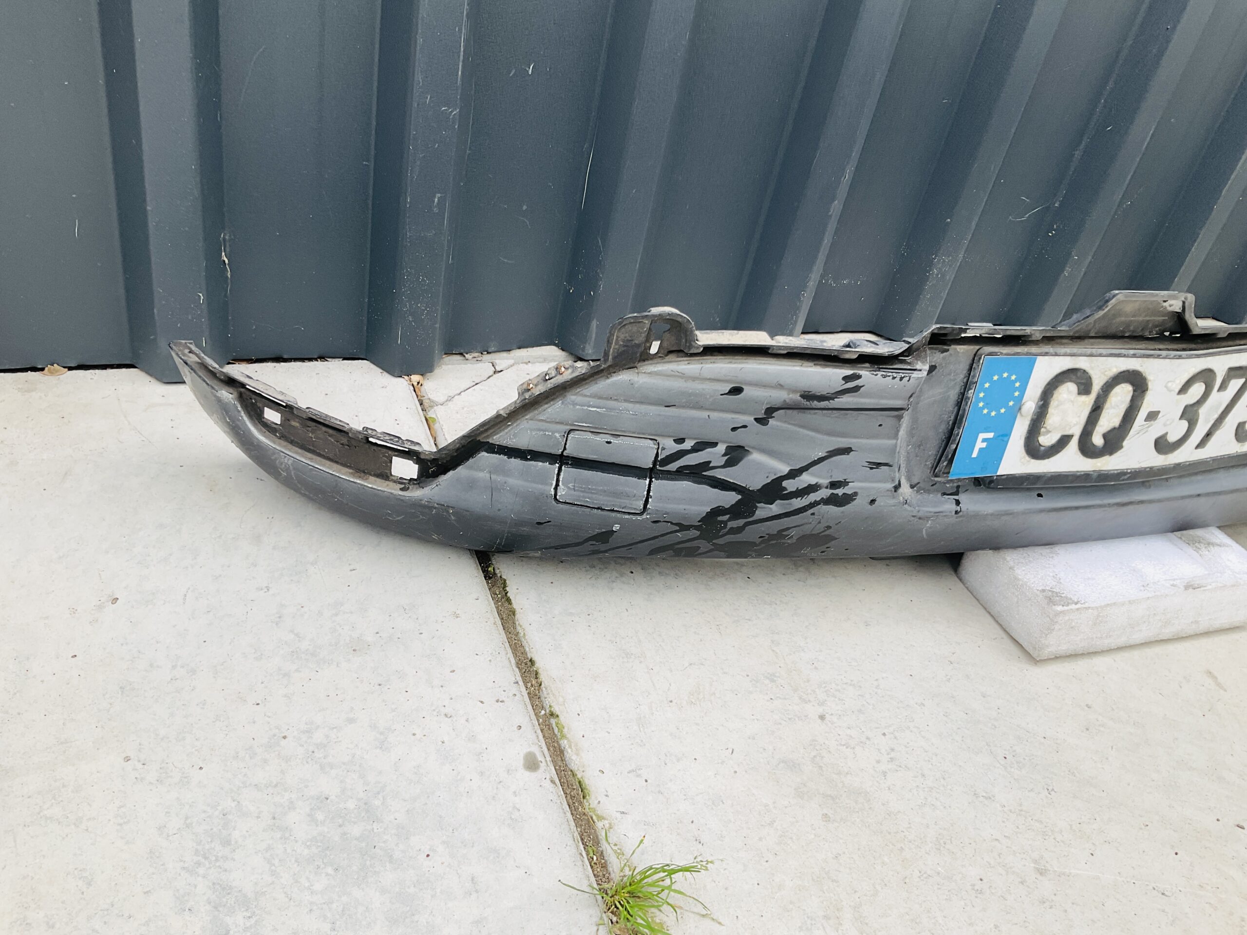 Bumper LIP Renault Clio 4 1196580x Achterbumper Difuser RE:1144