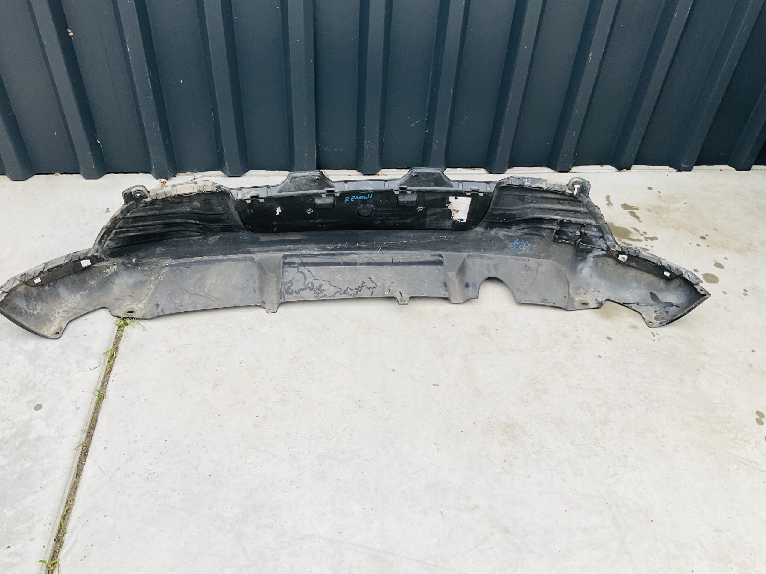 Bumper LIP Renault Clio 4 1196580x Achterbumper Difuser RE:1144