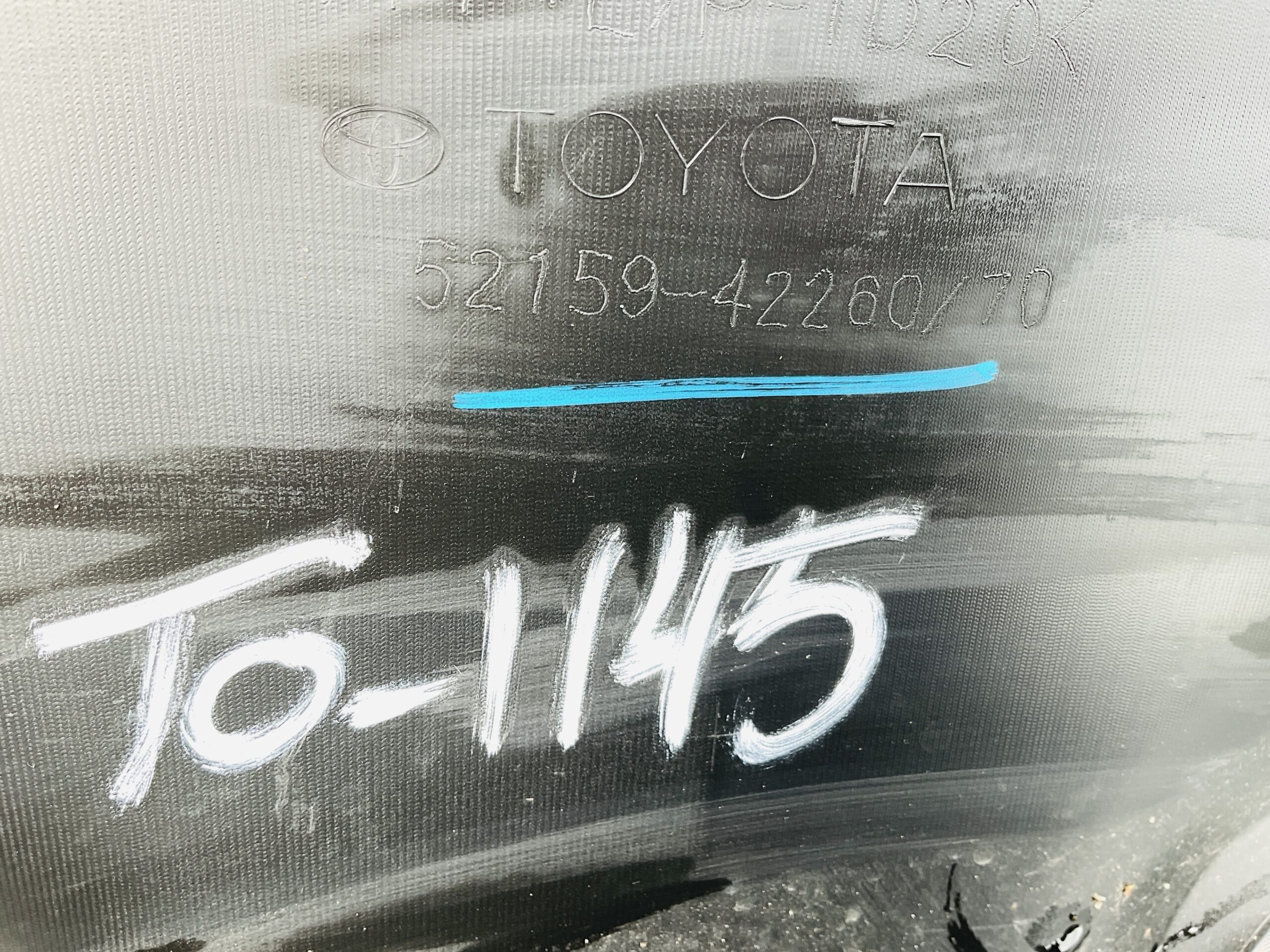 Bumper Toyota BZ4X 22- 5215942260 Achterbumper TO-1145