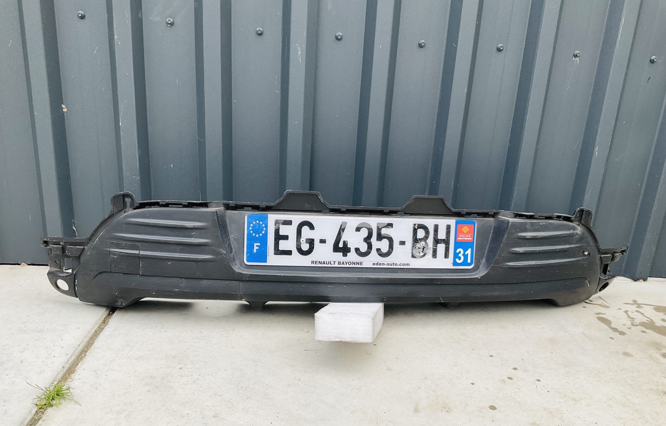 Achterbumperlip Renault Clio 4 850B21905R Diffuser RE-1147