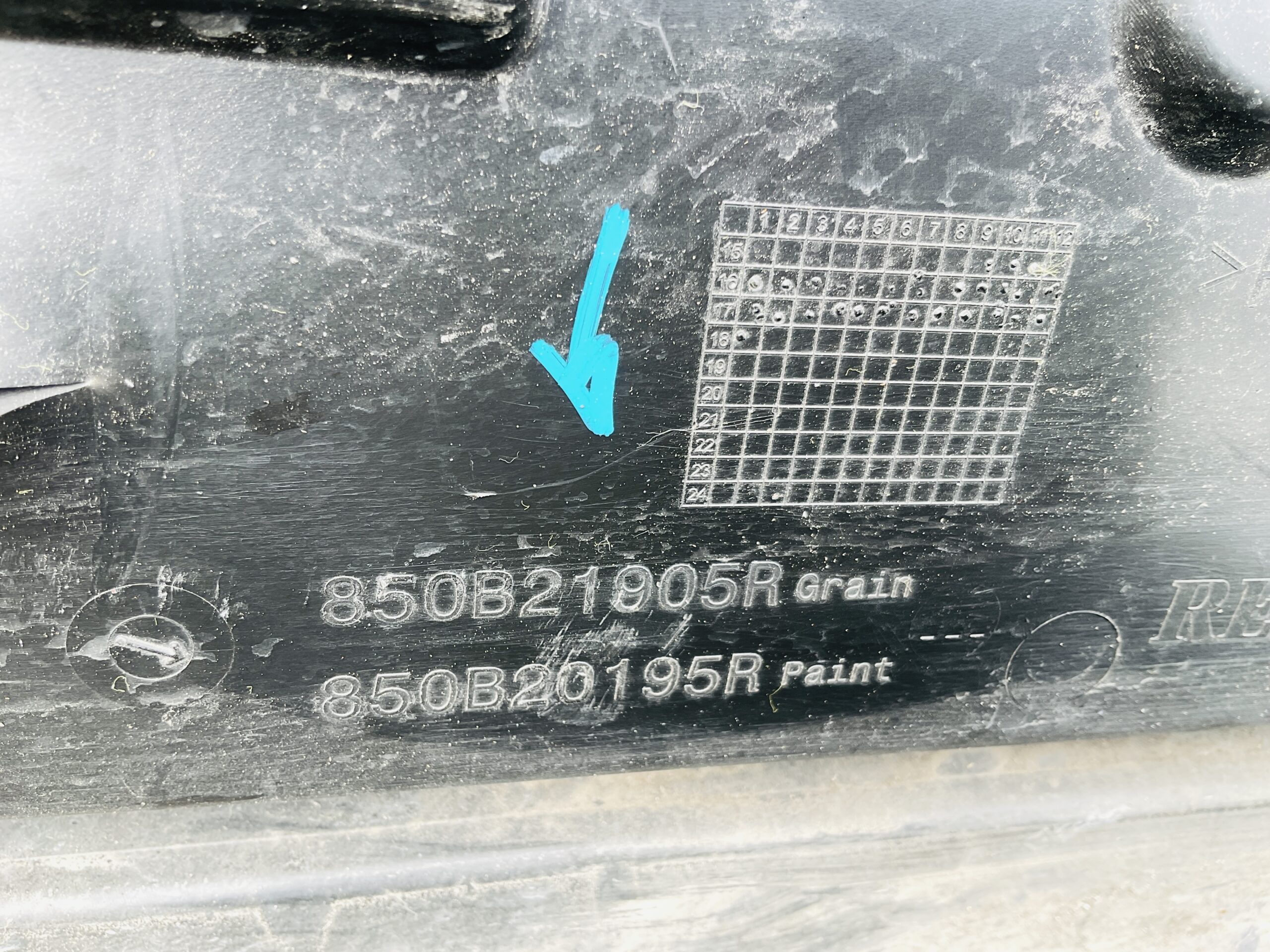 Achterbumperlip Renault Clio 4 850B21905R Diffuser RE-1147