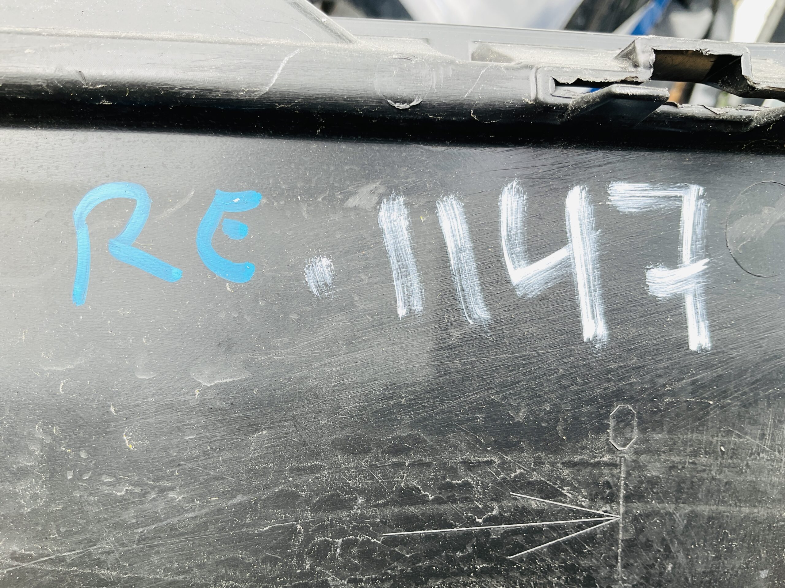 Achterbumperlip Renault Clio 4 850B21905R Diffuser RE-1147