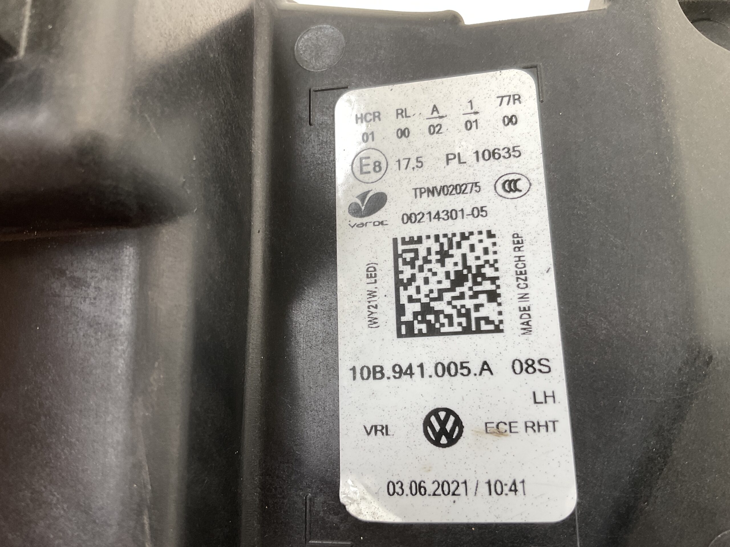 KOPLAMP VOLKSWAGEN ID3 ID 3 LED 10B941005A LINKS VW-4502
