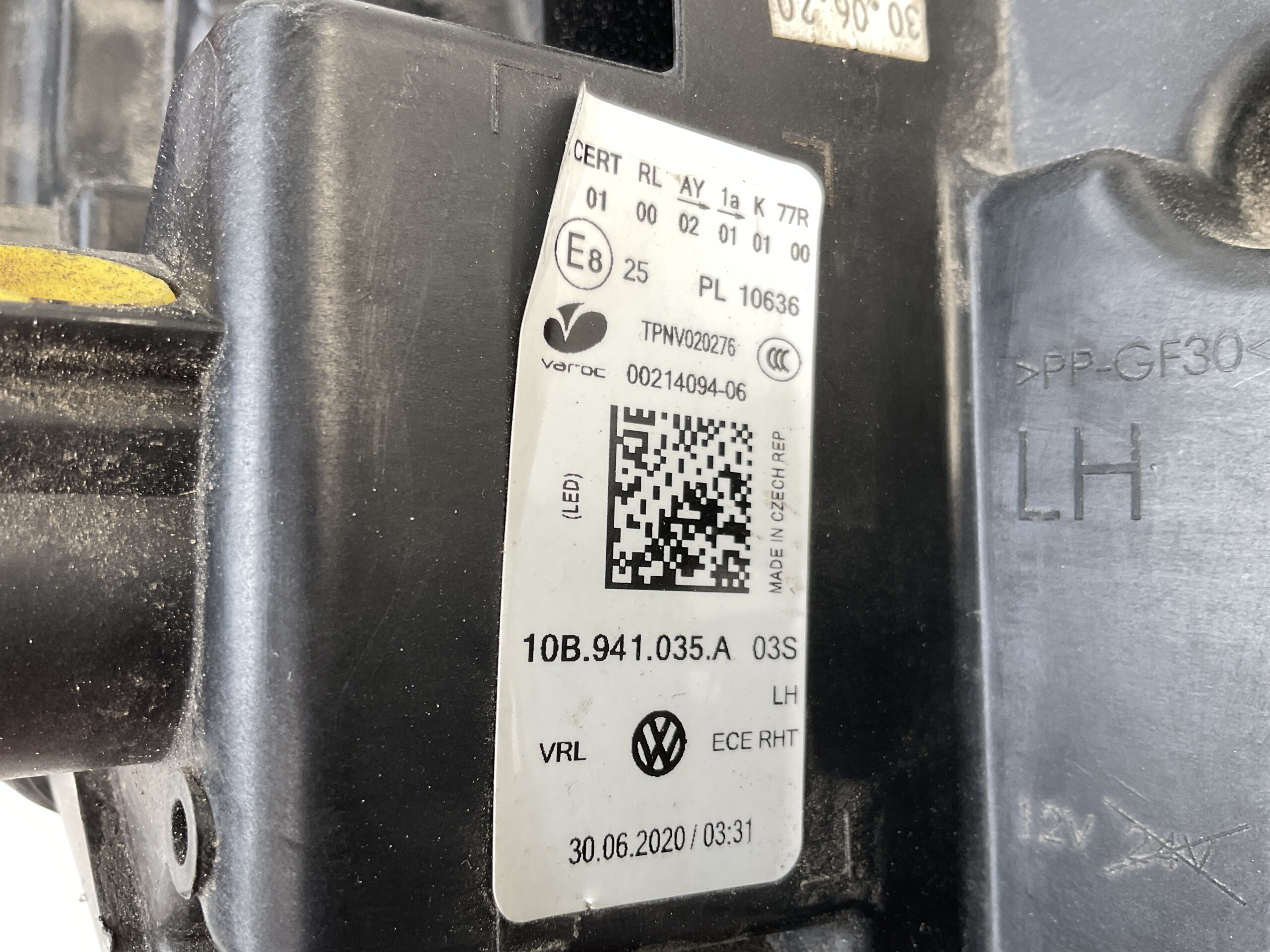 KOPLAMP VOLKSWAGEN ID3 ID-3 FULL LED 10B941035A LINKS VW-4504