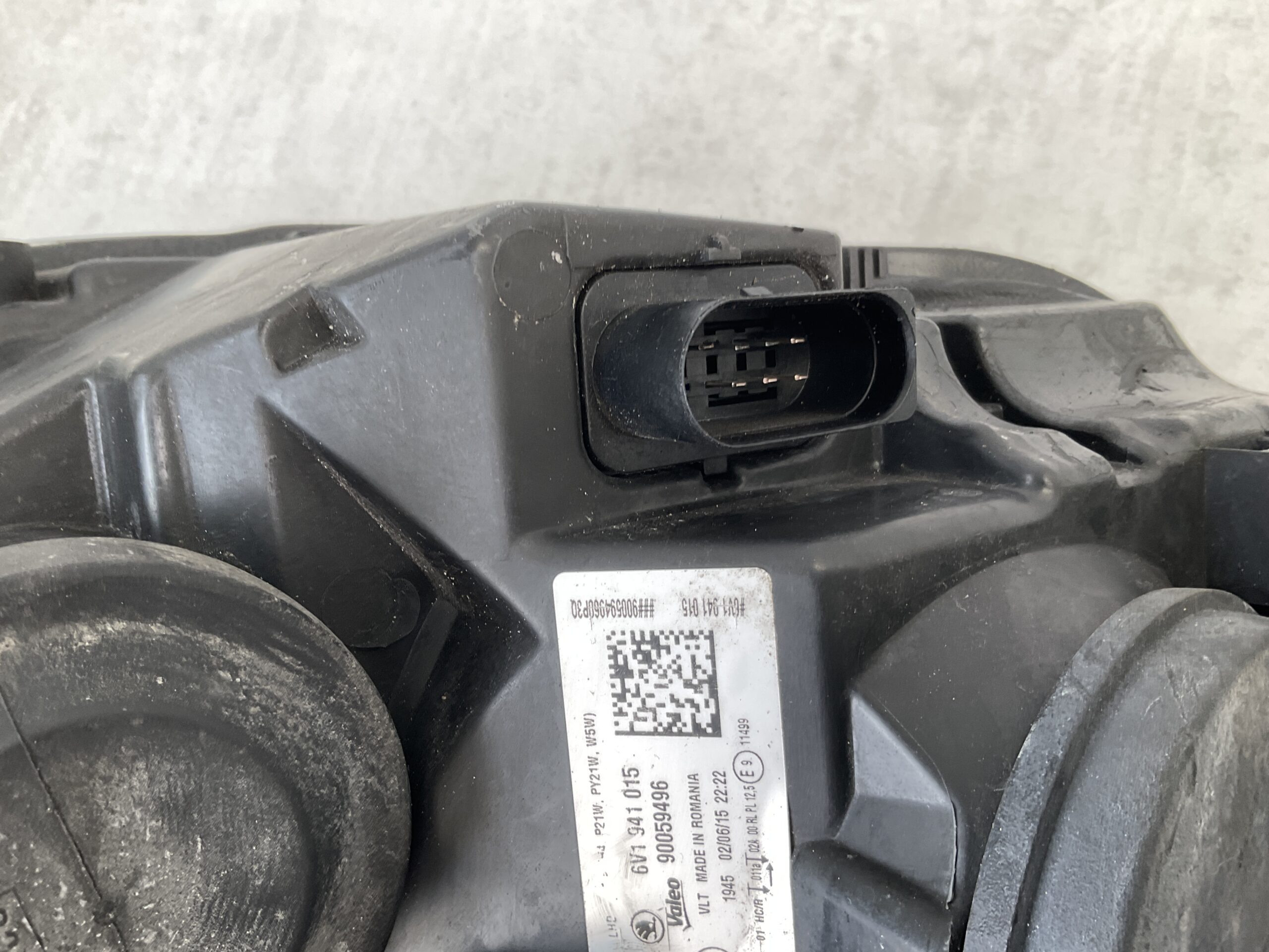 KOPLAMP SKODA FABIA 6V H7 HALOGEEN 6V1941015 LINKS SK-4511