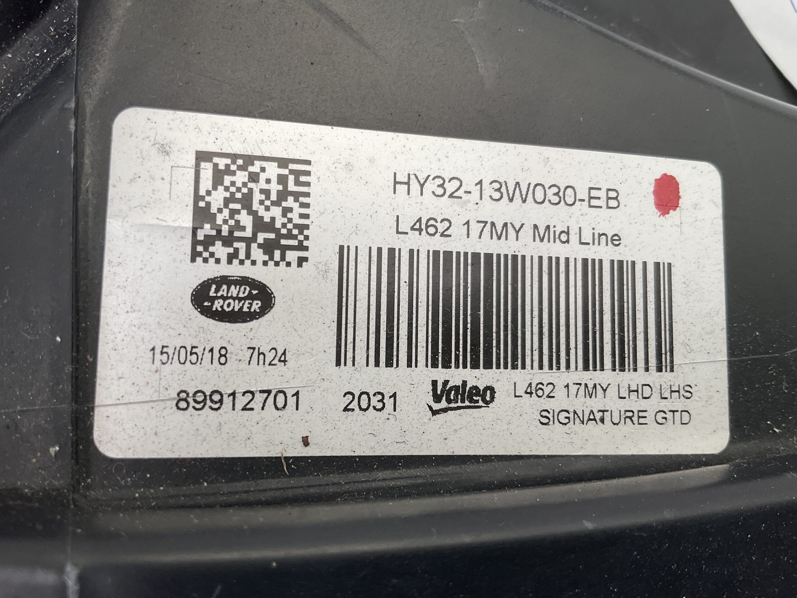 KOPLAMP LAND ROVER DISCOVERY L462 FULL LED HY32-13W030EB LINKS RR-4591