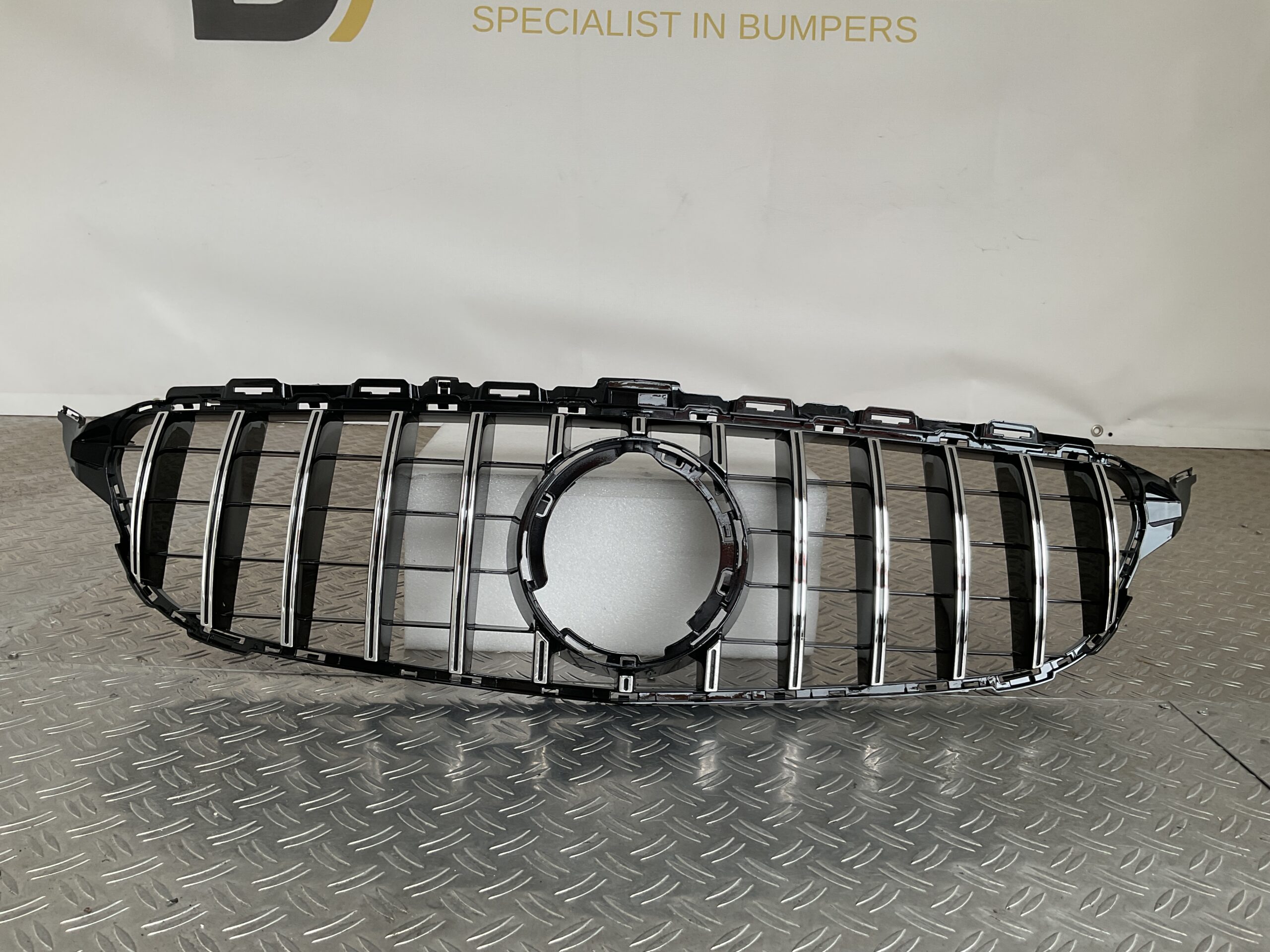 GT Panamericana Grill Mercedes C Klasse W205 Facelift 17-21 Grille Chrome W205-FL