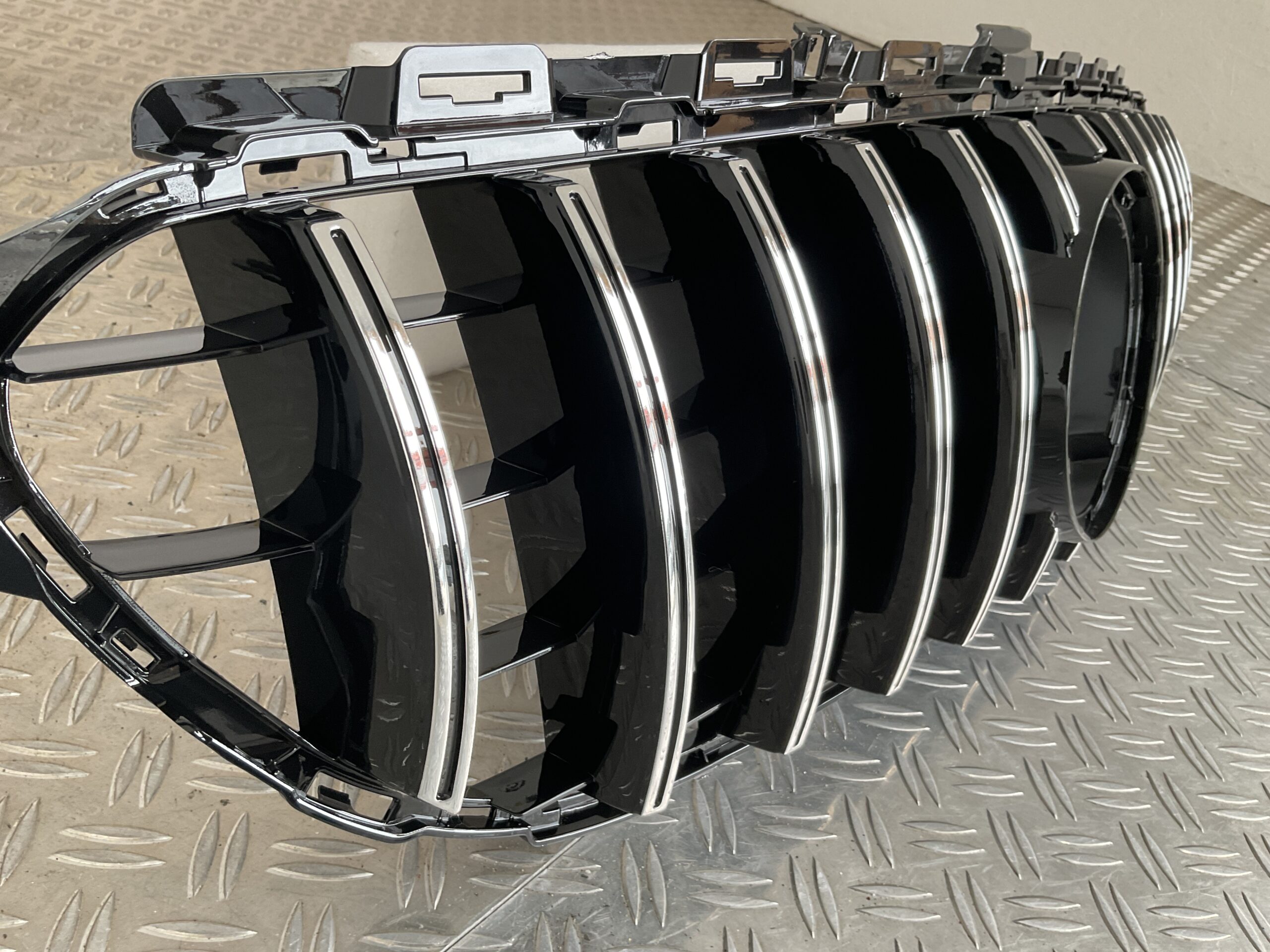 GT Panamericana Grill Mercedes C Klasse W205 Facelift 17-21 Grille Chrome W205-FL