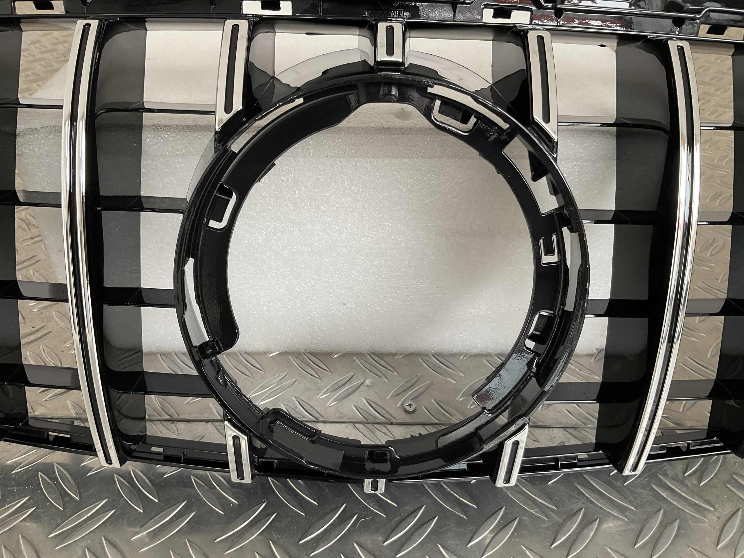 Grill Mercedes C Klasse W205 Facelift 17-21 Panamericana GT Grille Chrome W205-FL