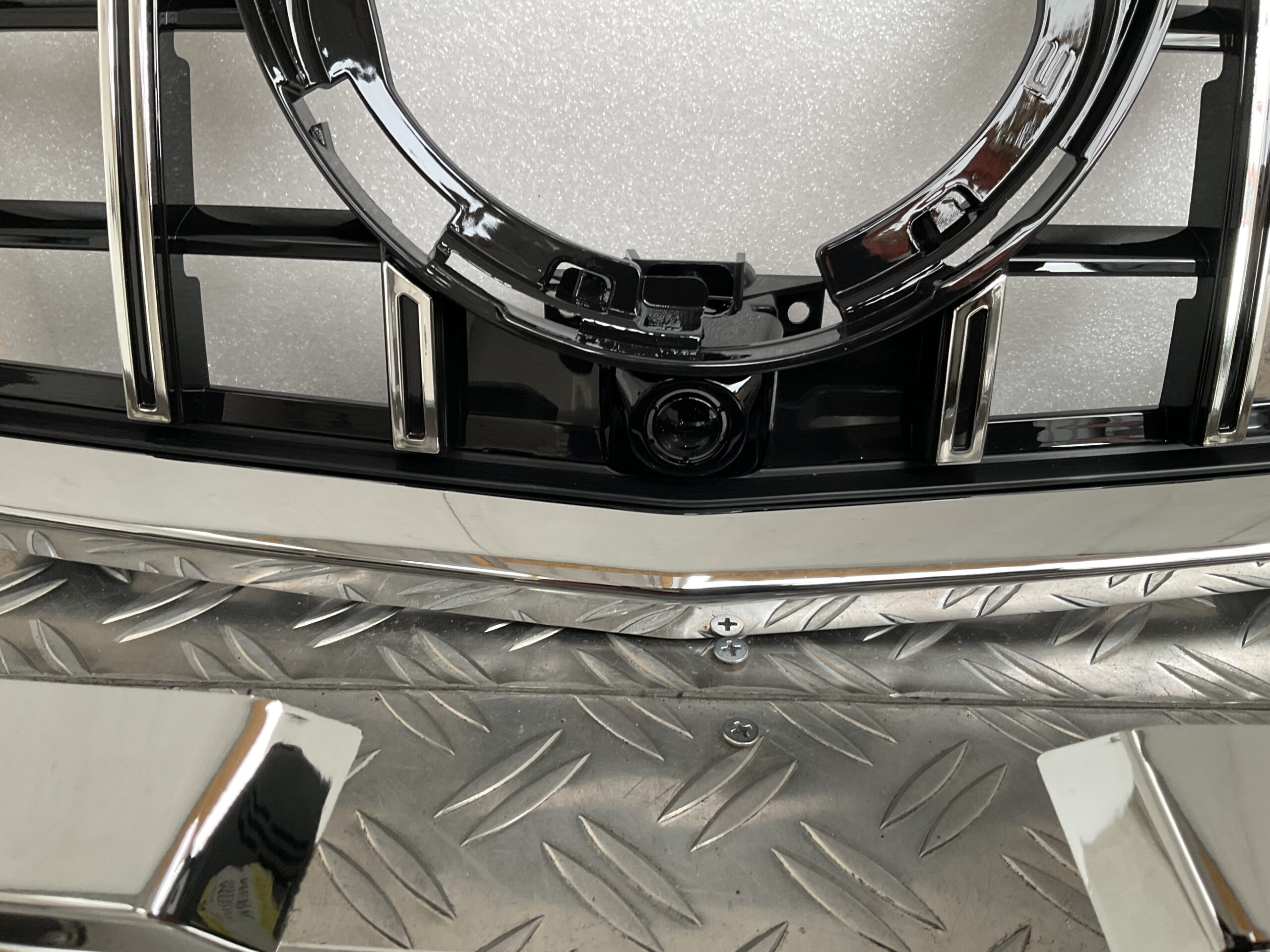 Grill Mercedes Vito W447 Facelift 19-23 GT Panamericana Grille Camera Chrome W447-C