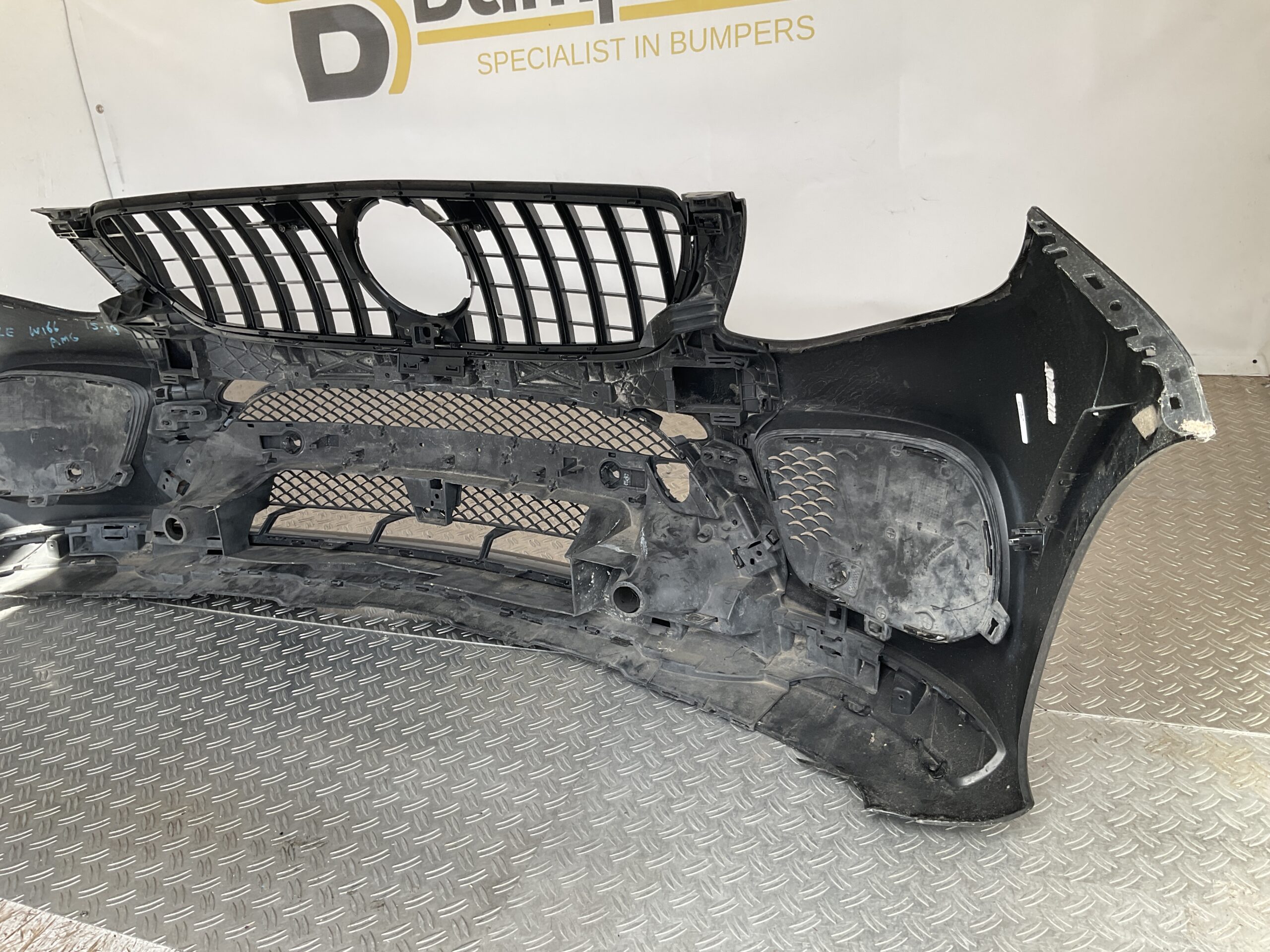Bumper Mercedes GLE W166 SUV AMG 15-19 6xpdc A1668851538 Voorbumper 1-A4-14730z