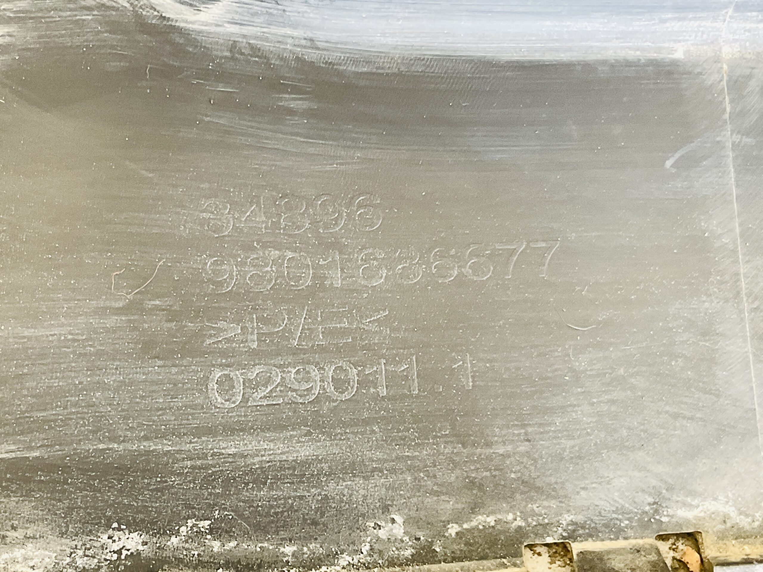 Bumper Citroen C4 Cactus 14-17 9801686677 Achterbumper 1-F9-14535z