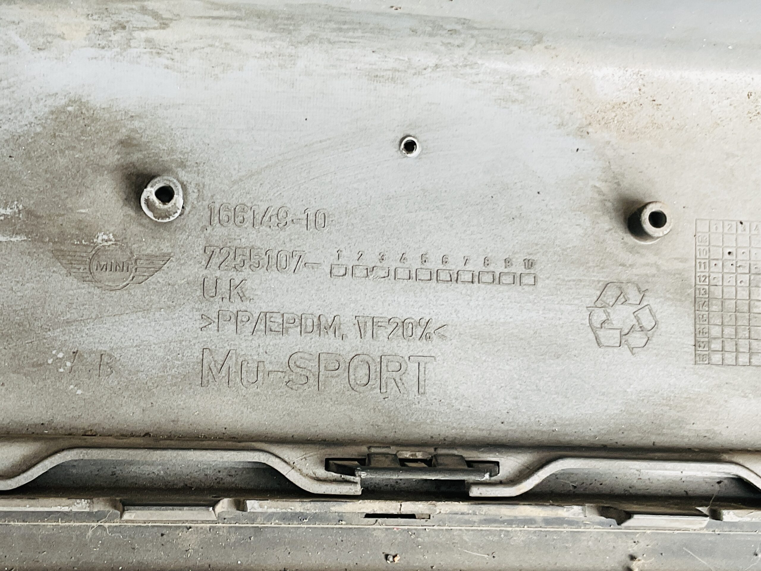 Bumper Mini Cooper R55 R56 Facelift 10-13 166149-10 Voorbumper 2-k1-14562z