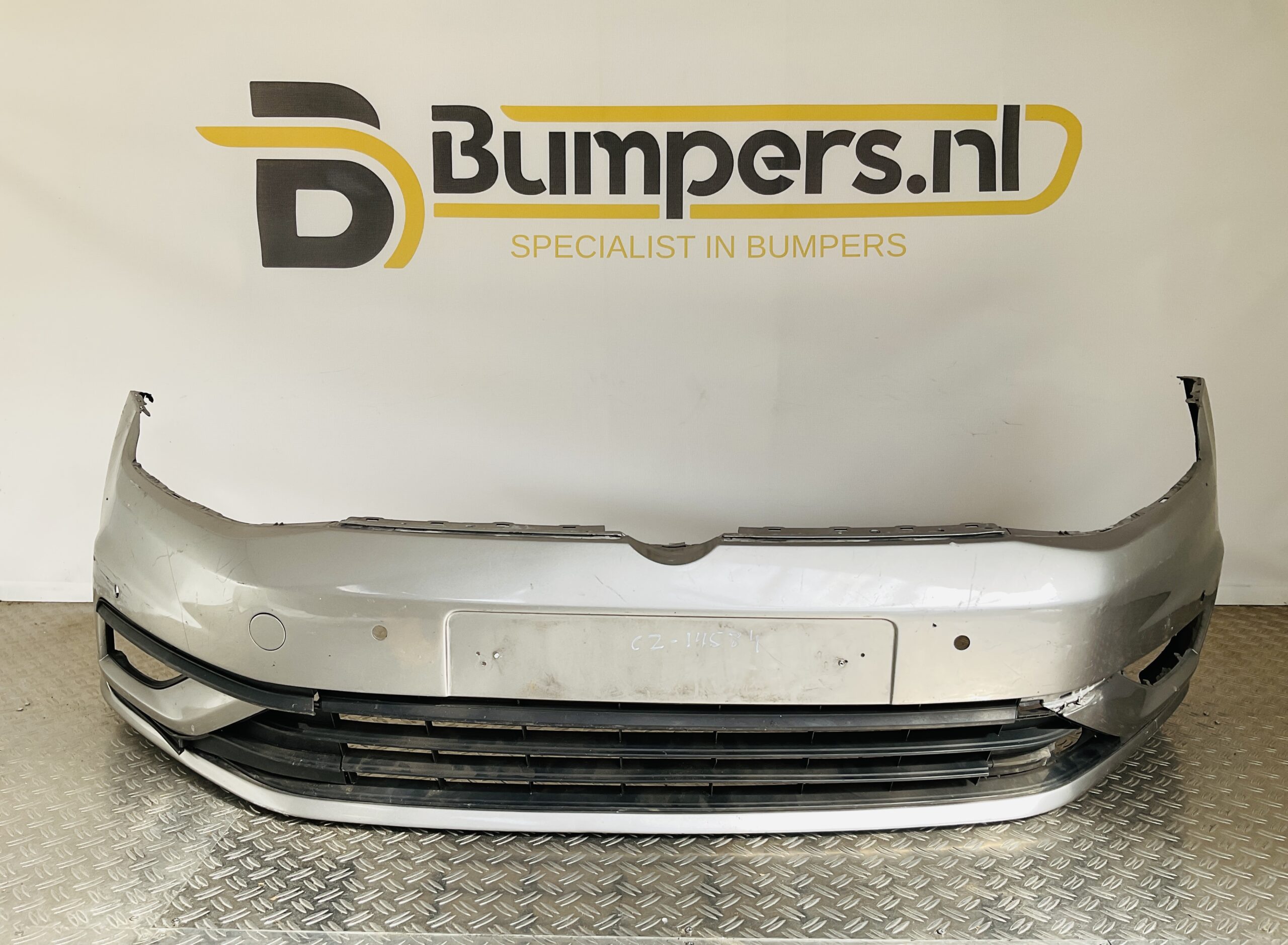 Bumper Volkswagen Golf 7 Facelift 2017-2021 4xpdc 5G0807221 Voorbumper 1-C2-14584z