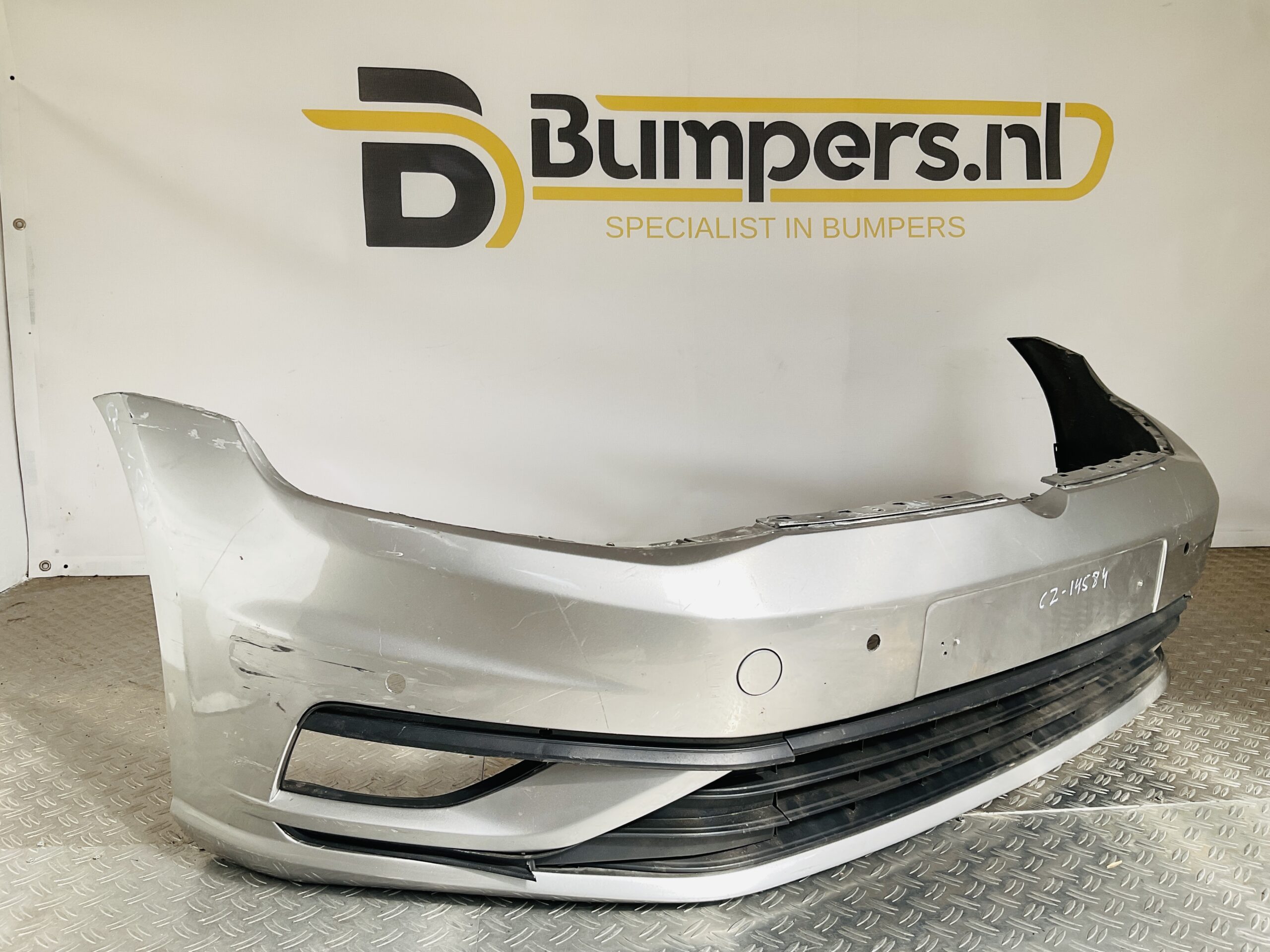 Bumper Volkswagen Golf 7 Facelift 2017-2021 4xpdc 5G0807221 Voorbumper 1-C2-14584z