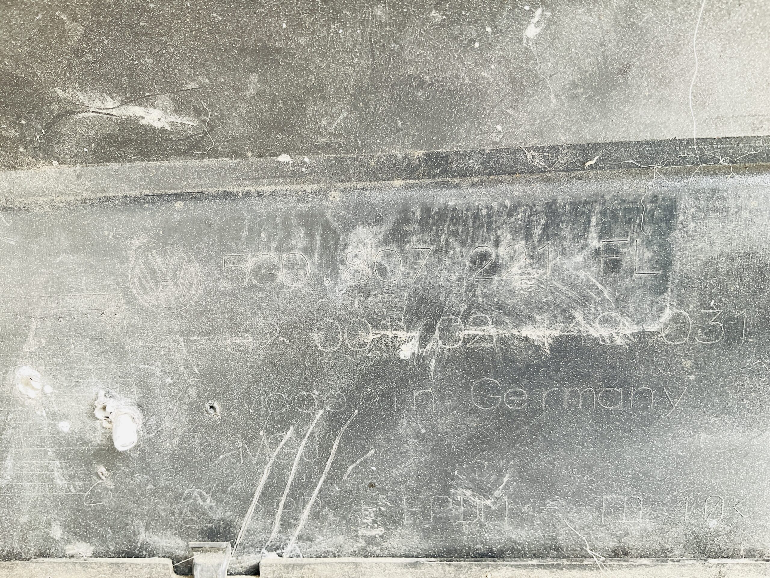 Bumper Volkswagen Golf 7 Facelift 2017-2021 4xpdc 5G0807221 Voorbumper 1-C2-14584z