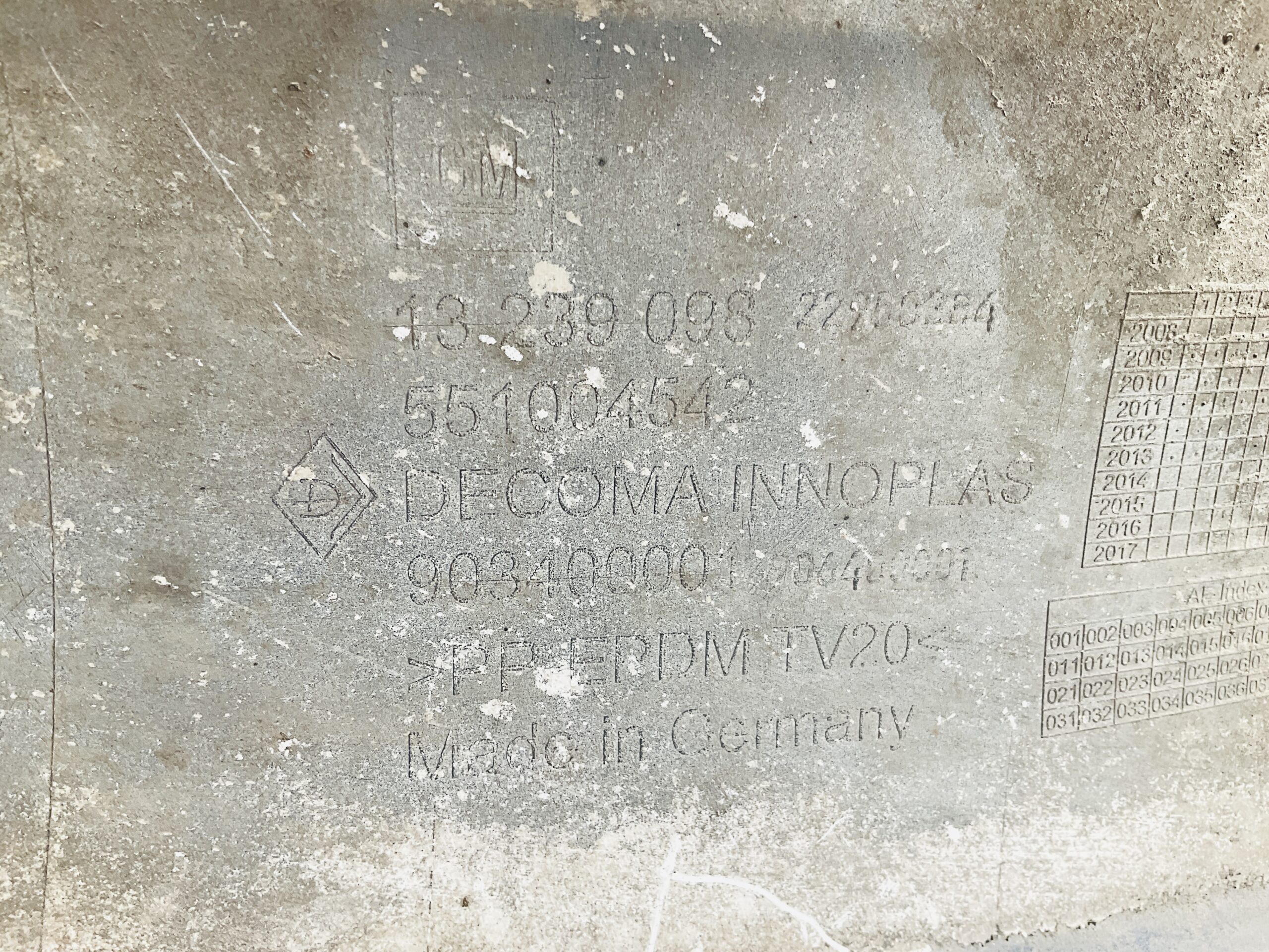 Bumper Opel Insignia Sport Tourer 13239098 Achterbumper 1-F10-14080z