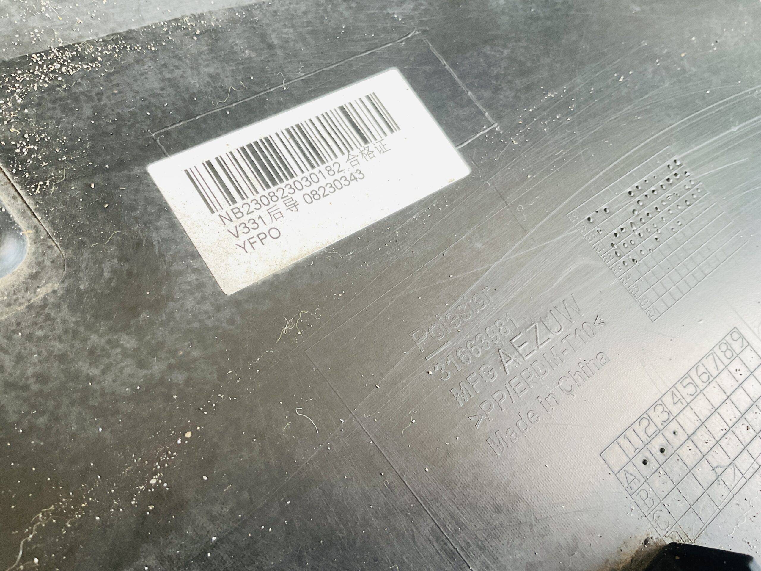 Bumper Nissan Polestar 2 4xpdc 31663981 Achterbumper 1-R8-14097z