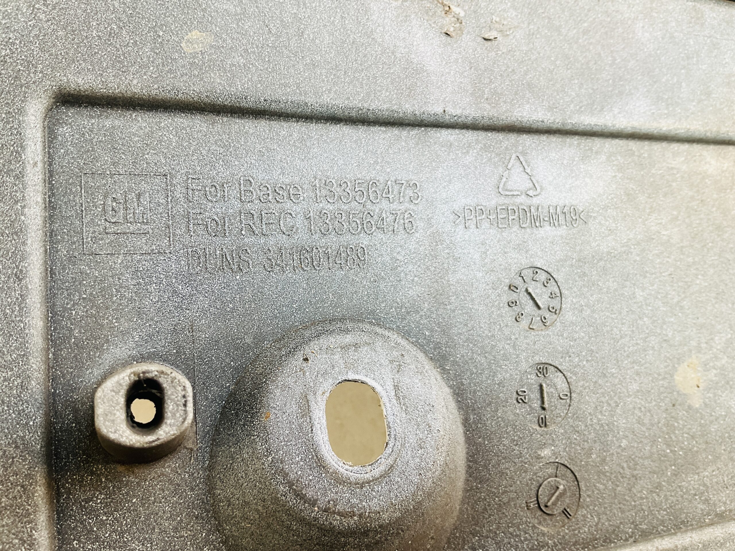 Bumper Opel Adam 13-19 13356473 Achterbumper 1-E10-14106z