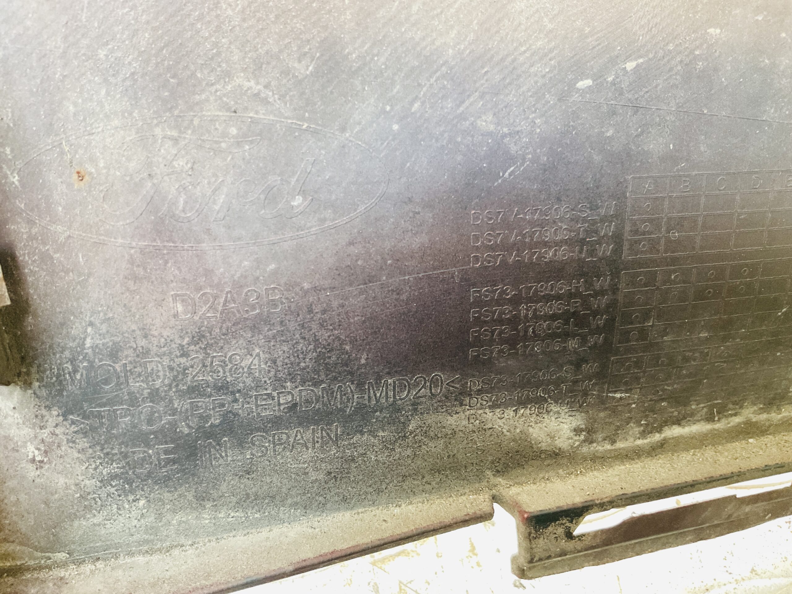 Bumper Ford Mondeo Estate 14-19 DS7V-17906-s Achterbumper 1-E10-14111z