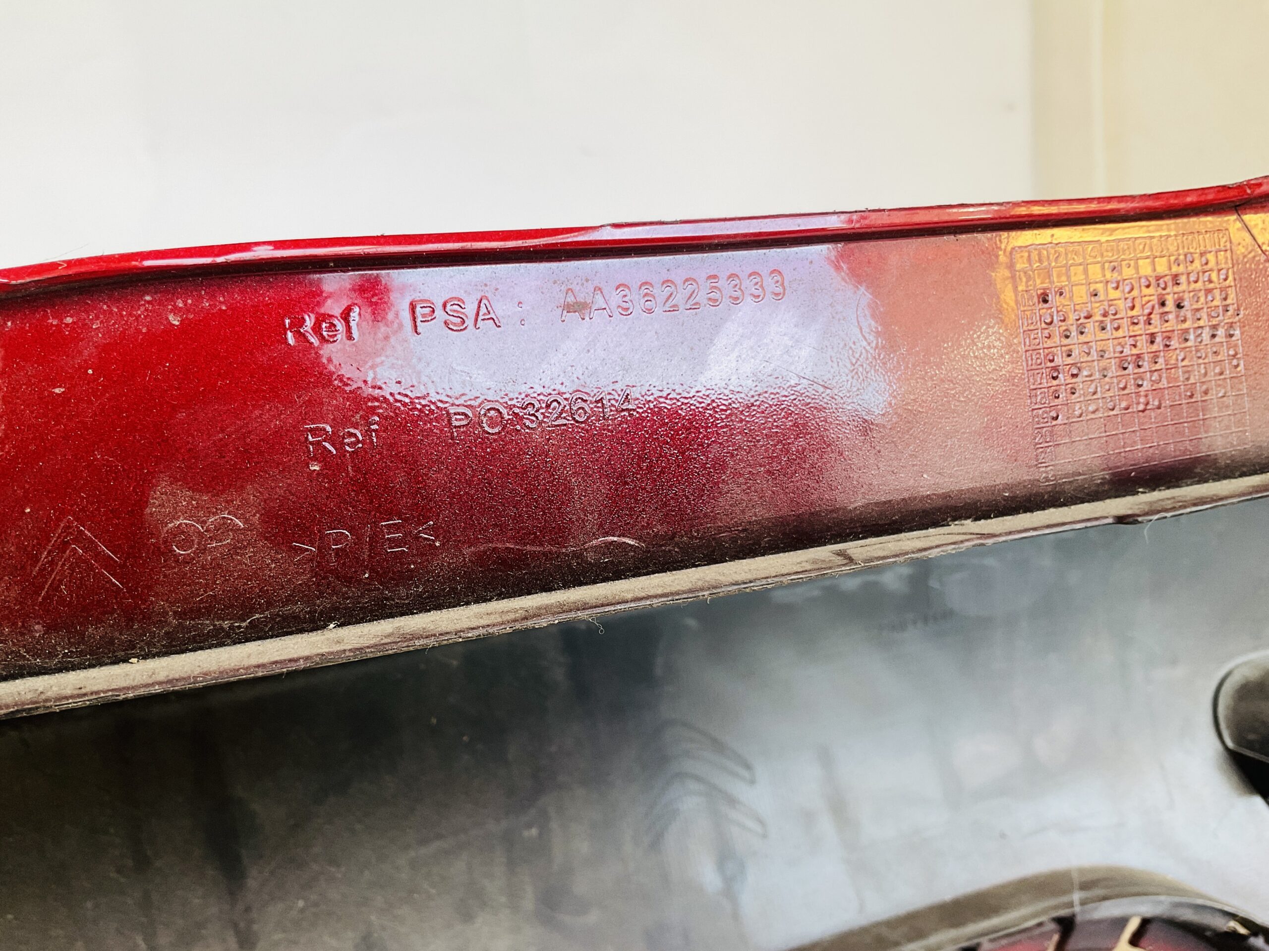 Bumper Citroen C4 Grand Picasso 15-21 AA36225333 Achterbumper 1-E10-14116z