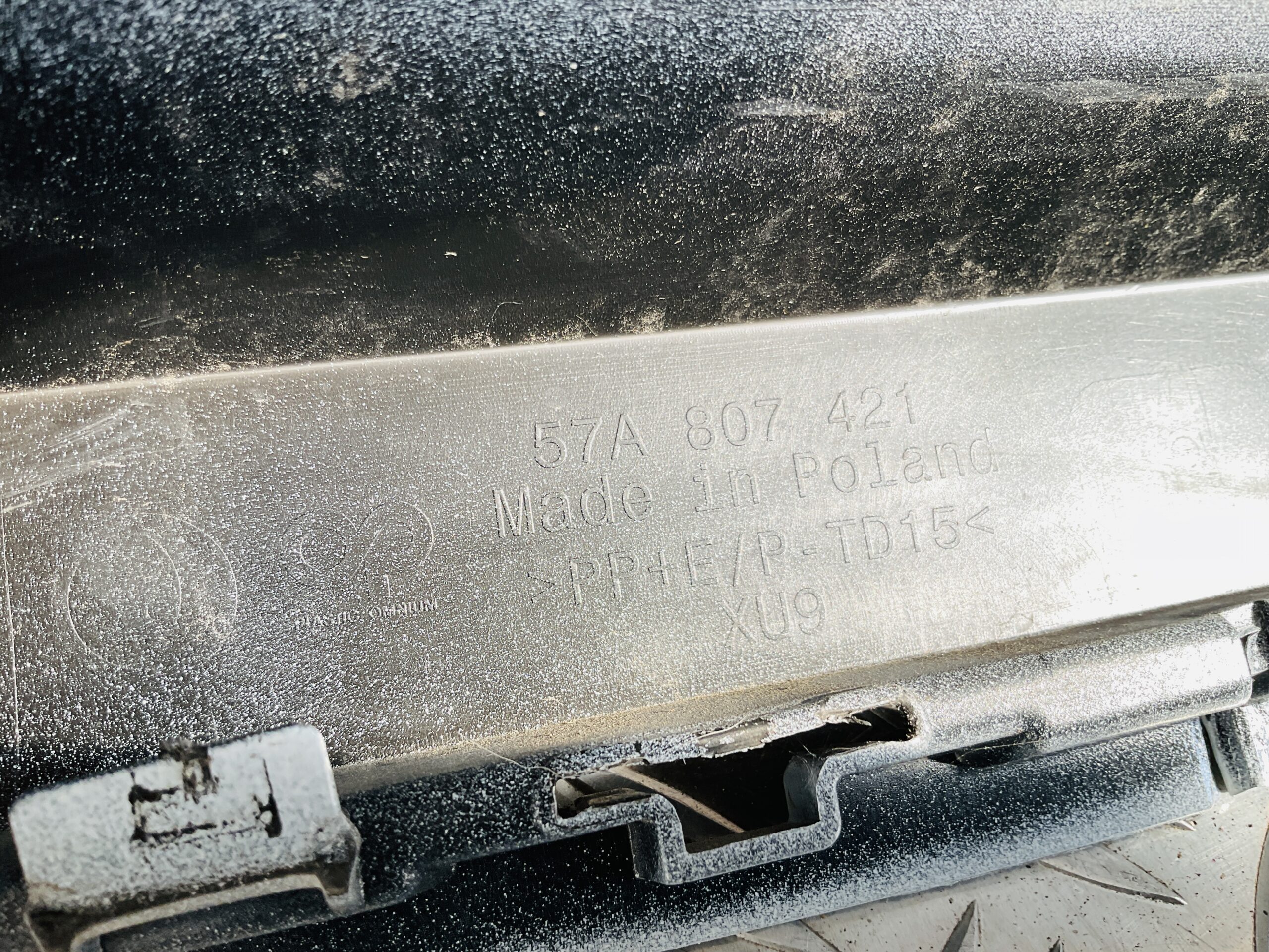 Bumper Skoda Karoq 57A Facelift 57A807421 Achterbumper 1-E10-14098