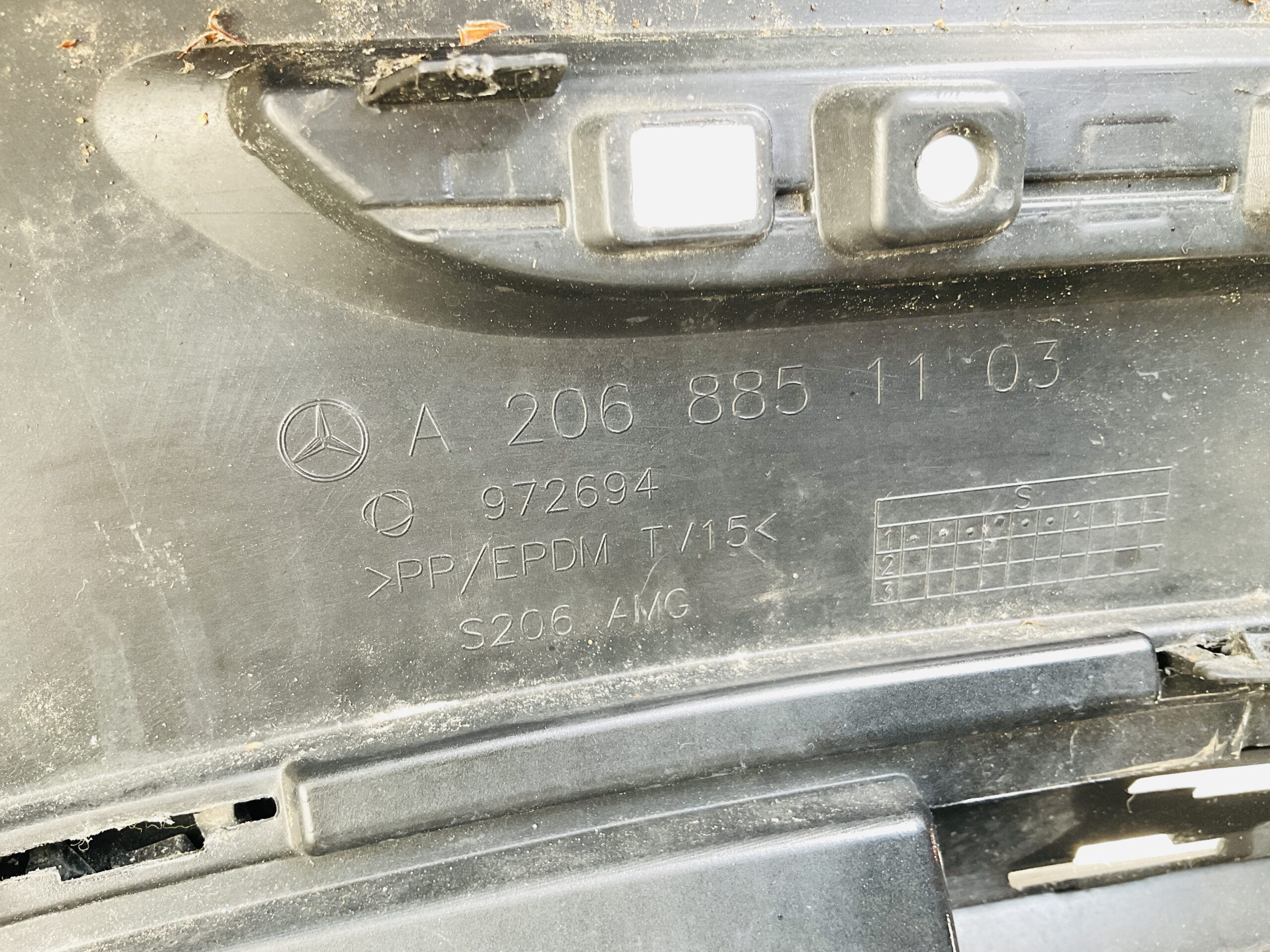 Bumper Mercedes C Klasse W206 AMG Estate 21- A2068851103 Achterbumper 1-E10-14134r