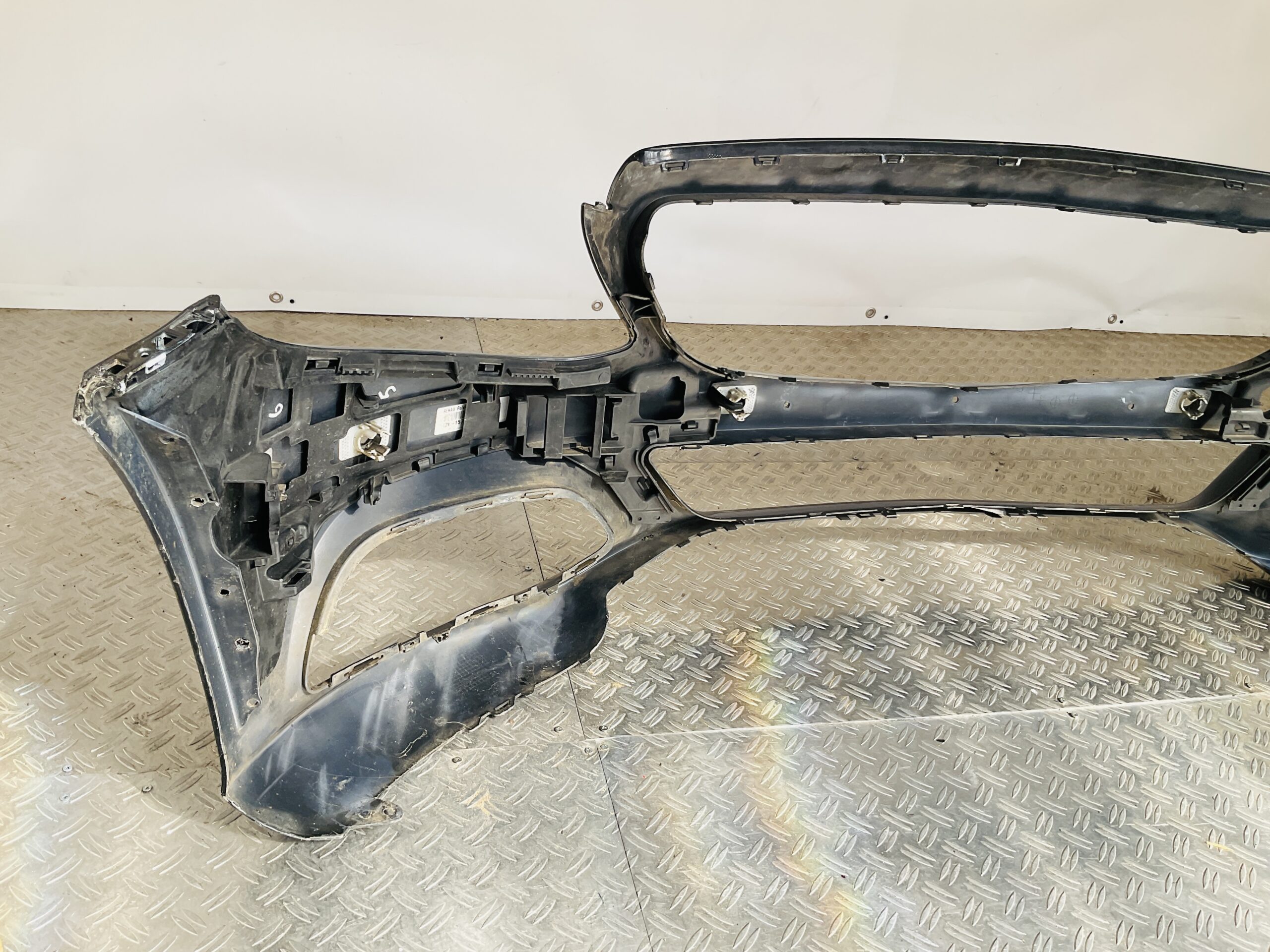 Bumper Mercedes C Klasse W205 Normaal 6xpdc 14-17 A2058800125 Voorbumper 1-A4-14598z