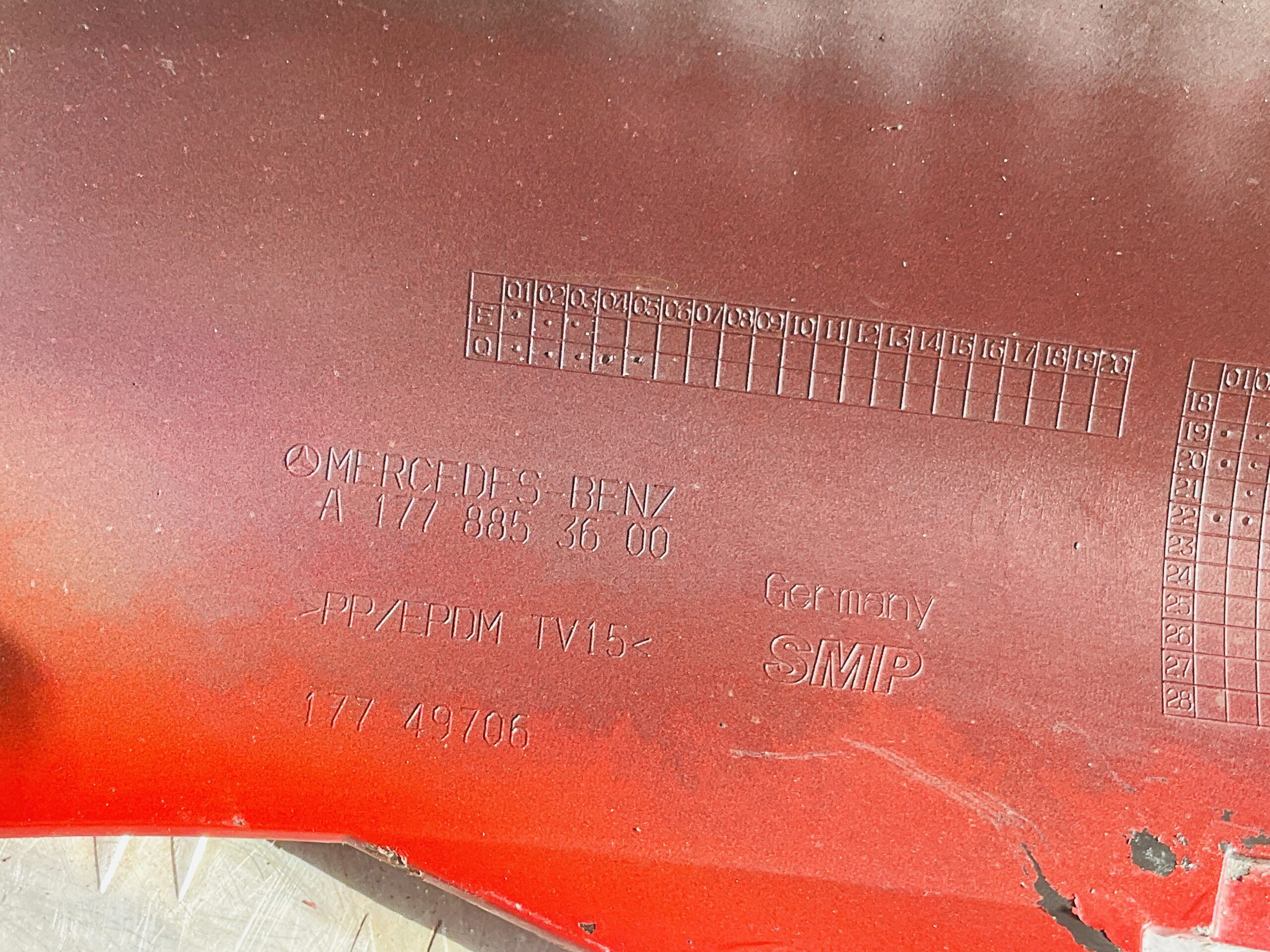 Bumper Mercedes A Klasse w177 Normaal 2019-2023 A1778853600 Voorbumper 1-A2-14595z