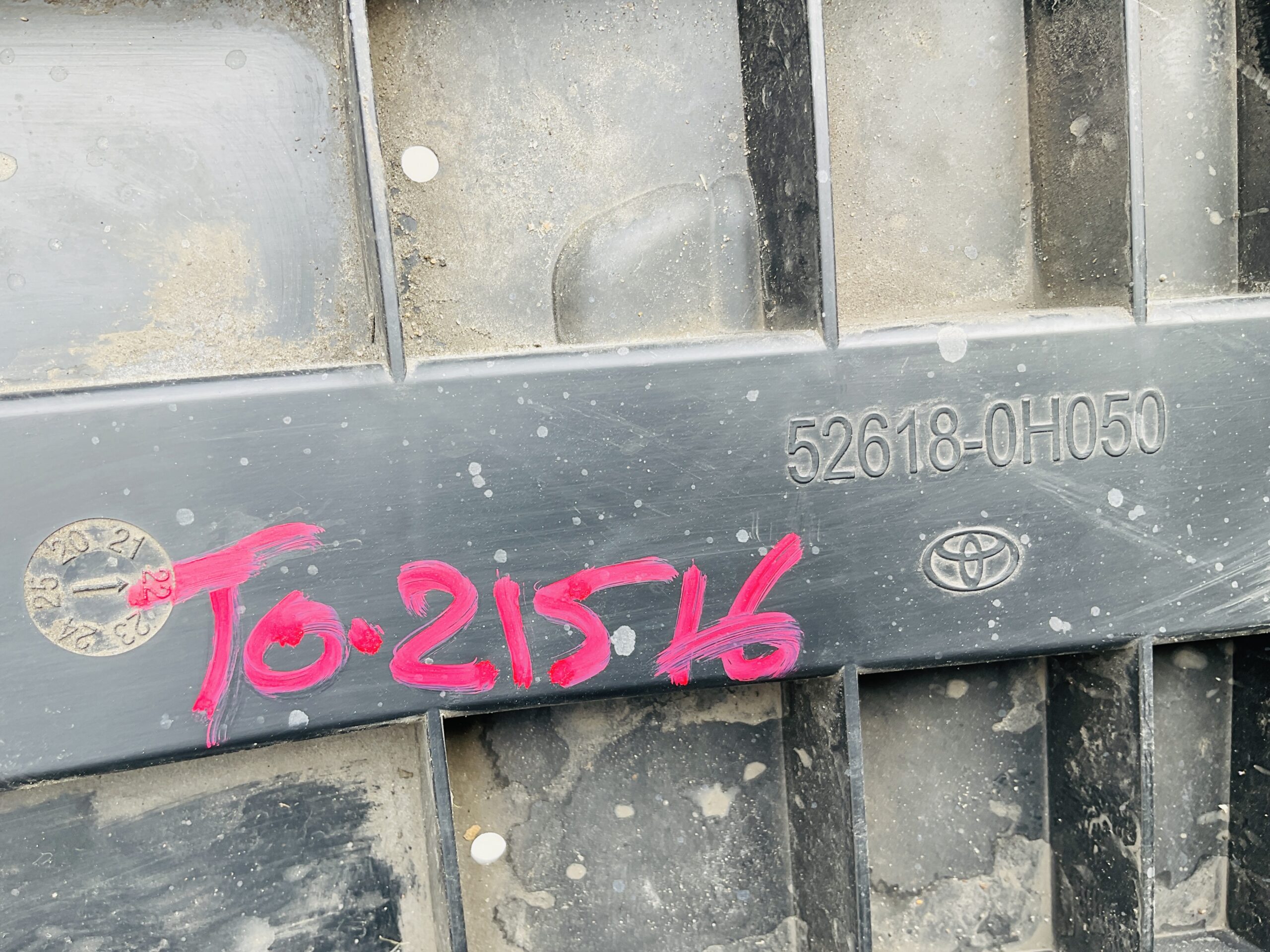 Bumper Onderplaat Toyota Aygo 52618-0h050 TO-21516